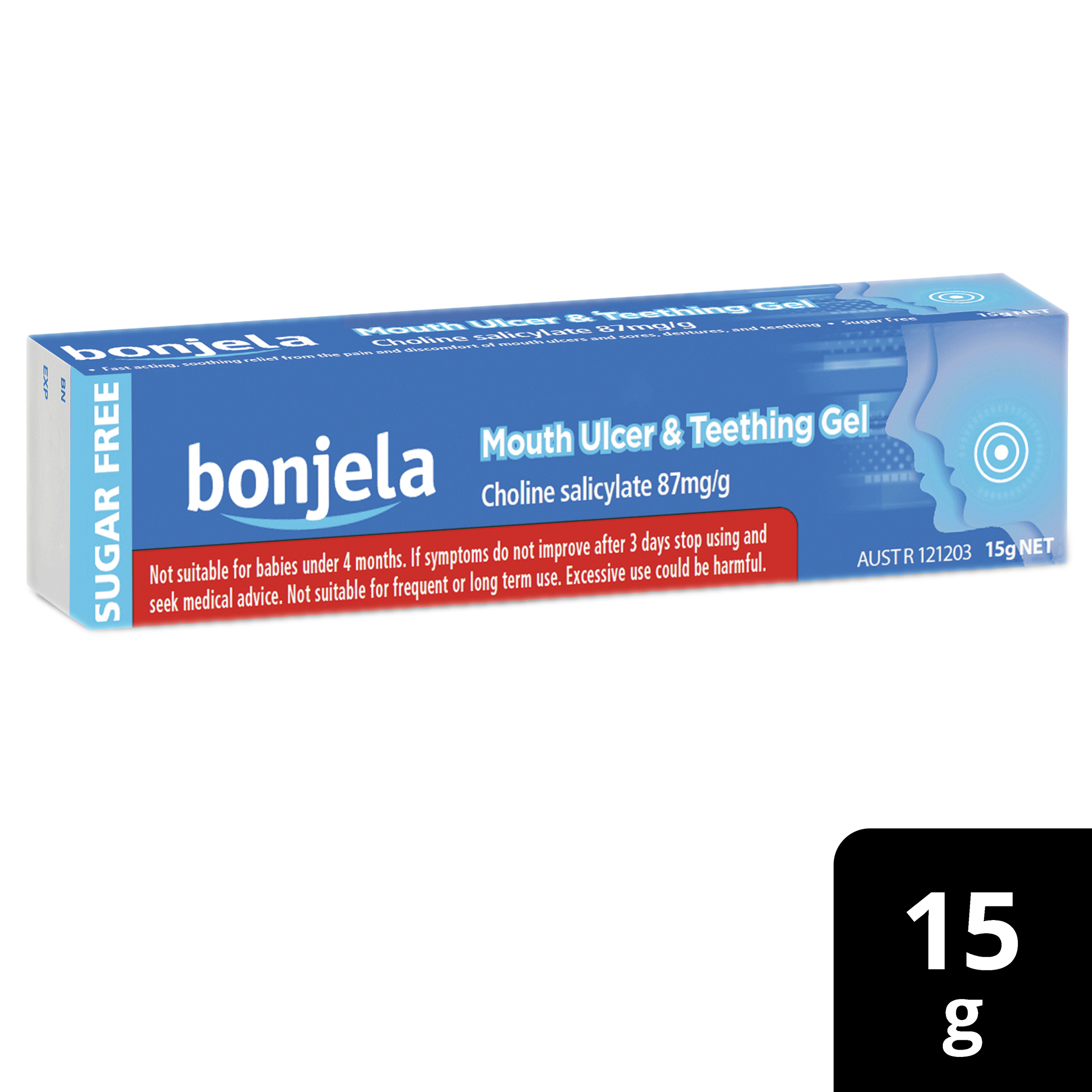 BONJELA MOUTH ULCER & TEETHING GEL 15G - Image 11