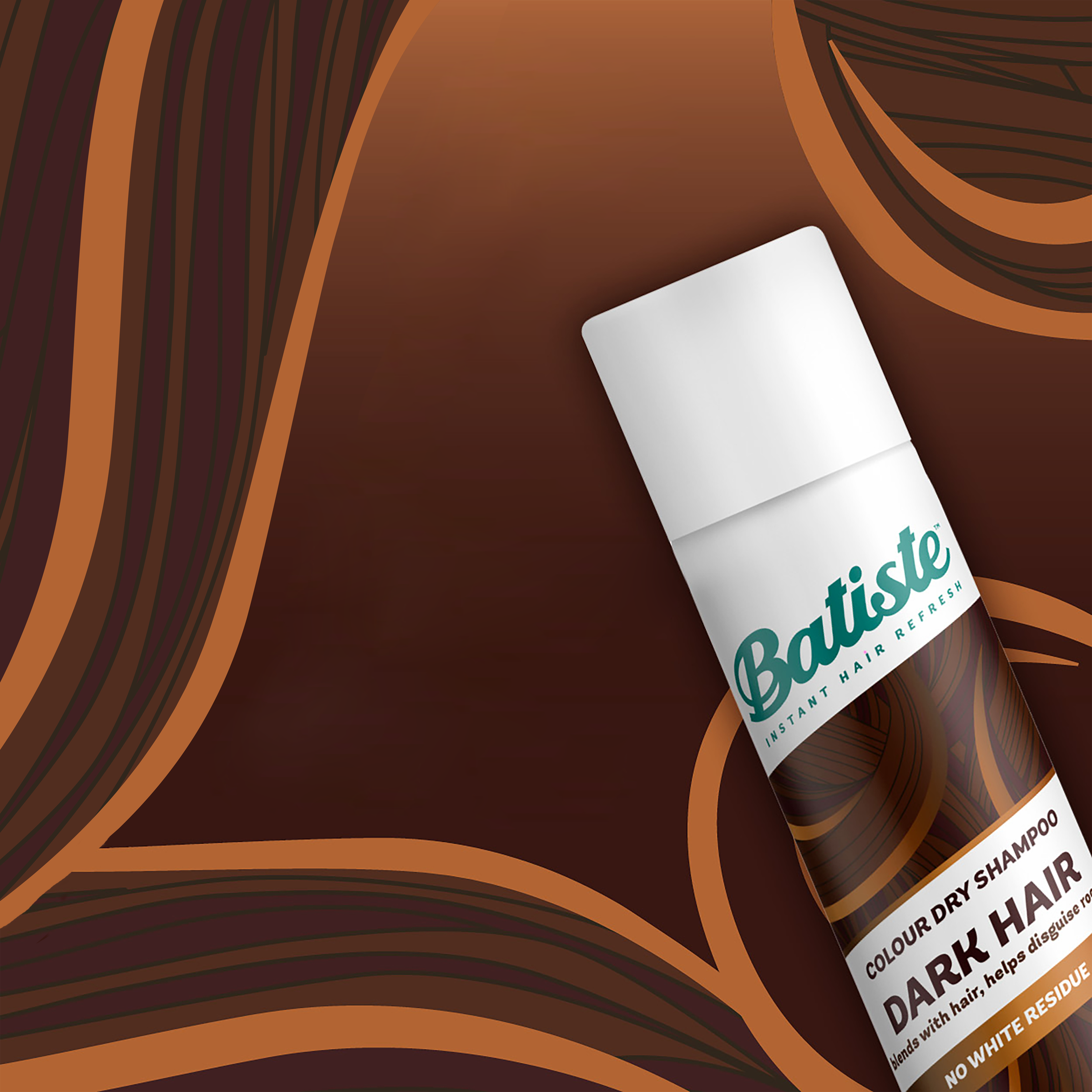 BATISTE DIVINE DARK DRY SHAMPOO 200ML - Image 4