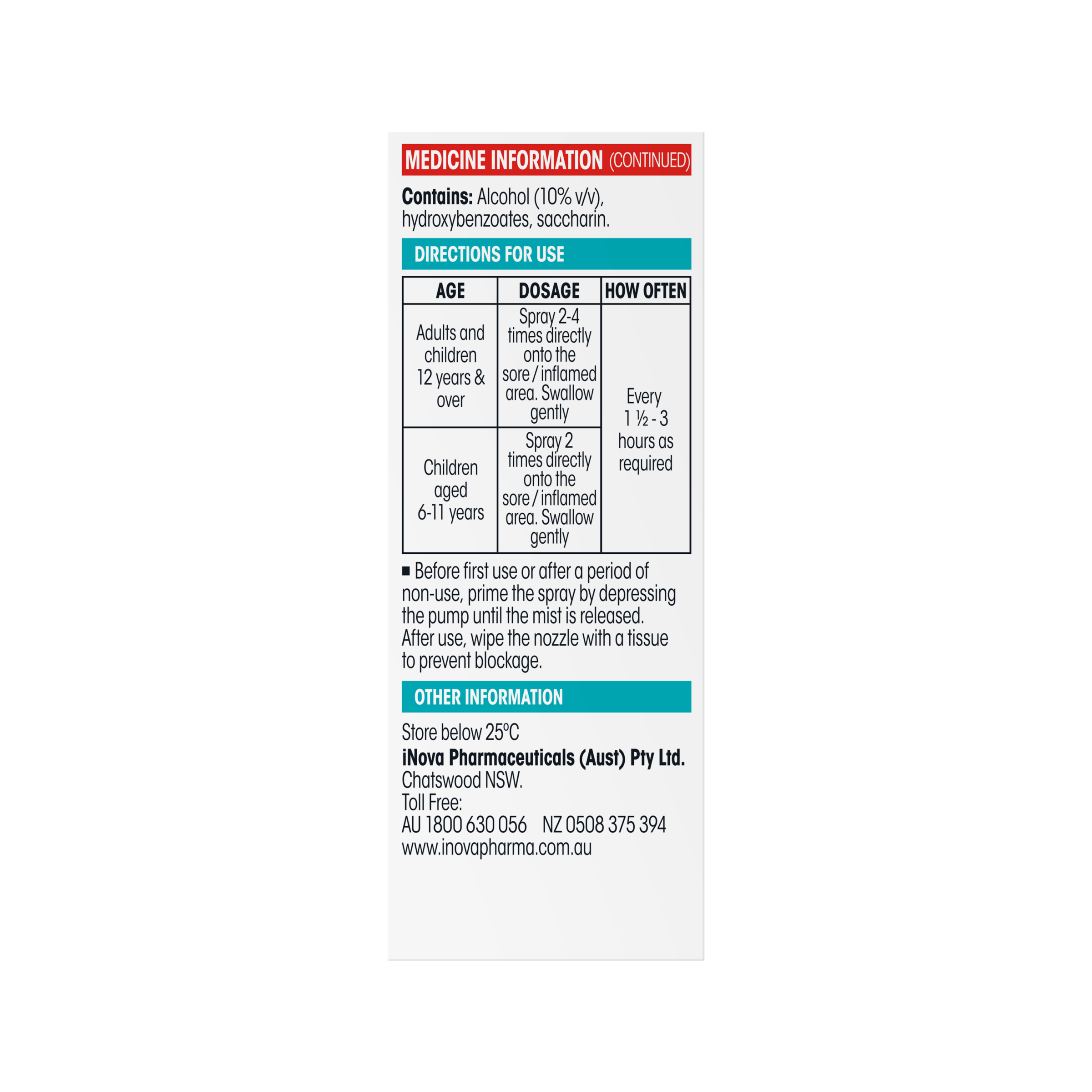 DIFFLAM FORTE SORE THROAT SPRAY 15ML - Image 3