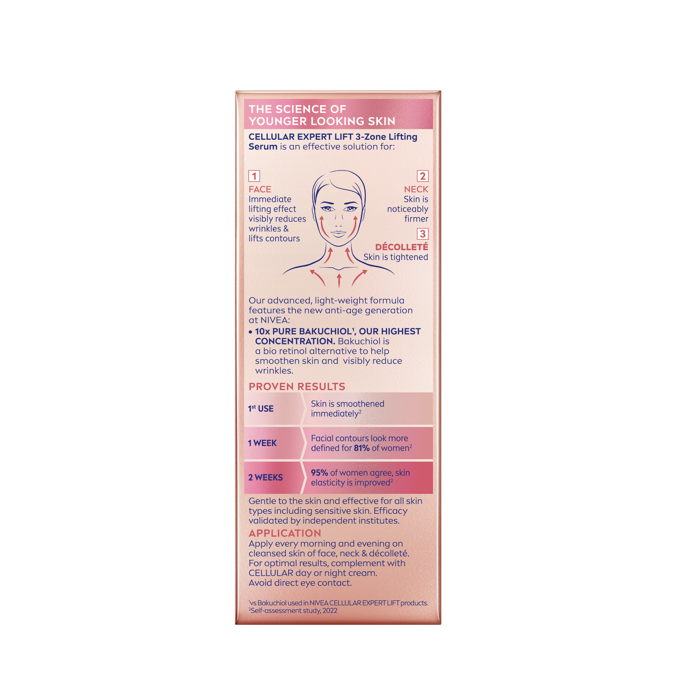 NIVEA CELLULAR EXPERT LIFT 3-ZONE SERUM 30ML - Image 2