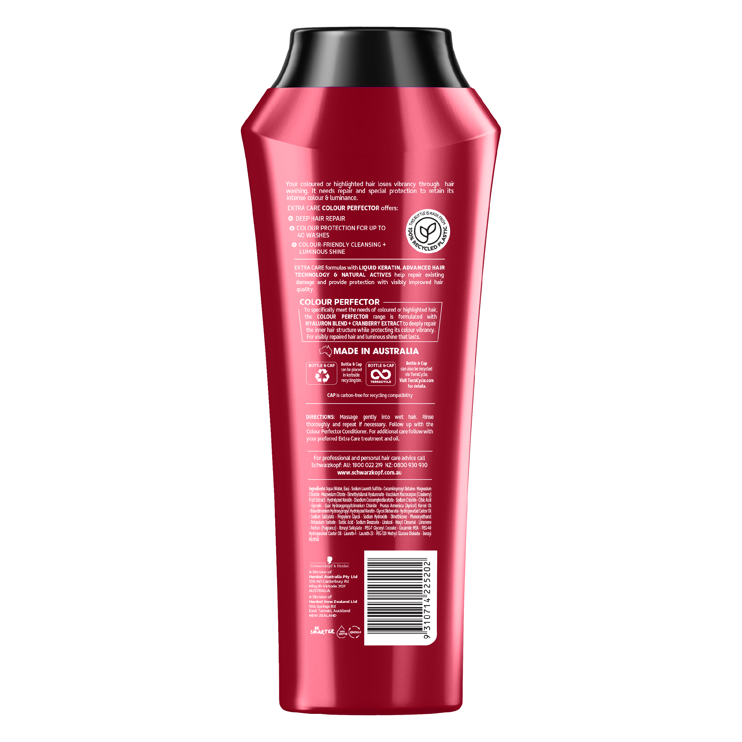 SCHWARZKOPF EXTRA CARE COLOUR PERFECTOR SHAMPOO 400ML - Image 2