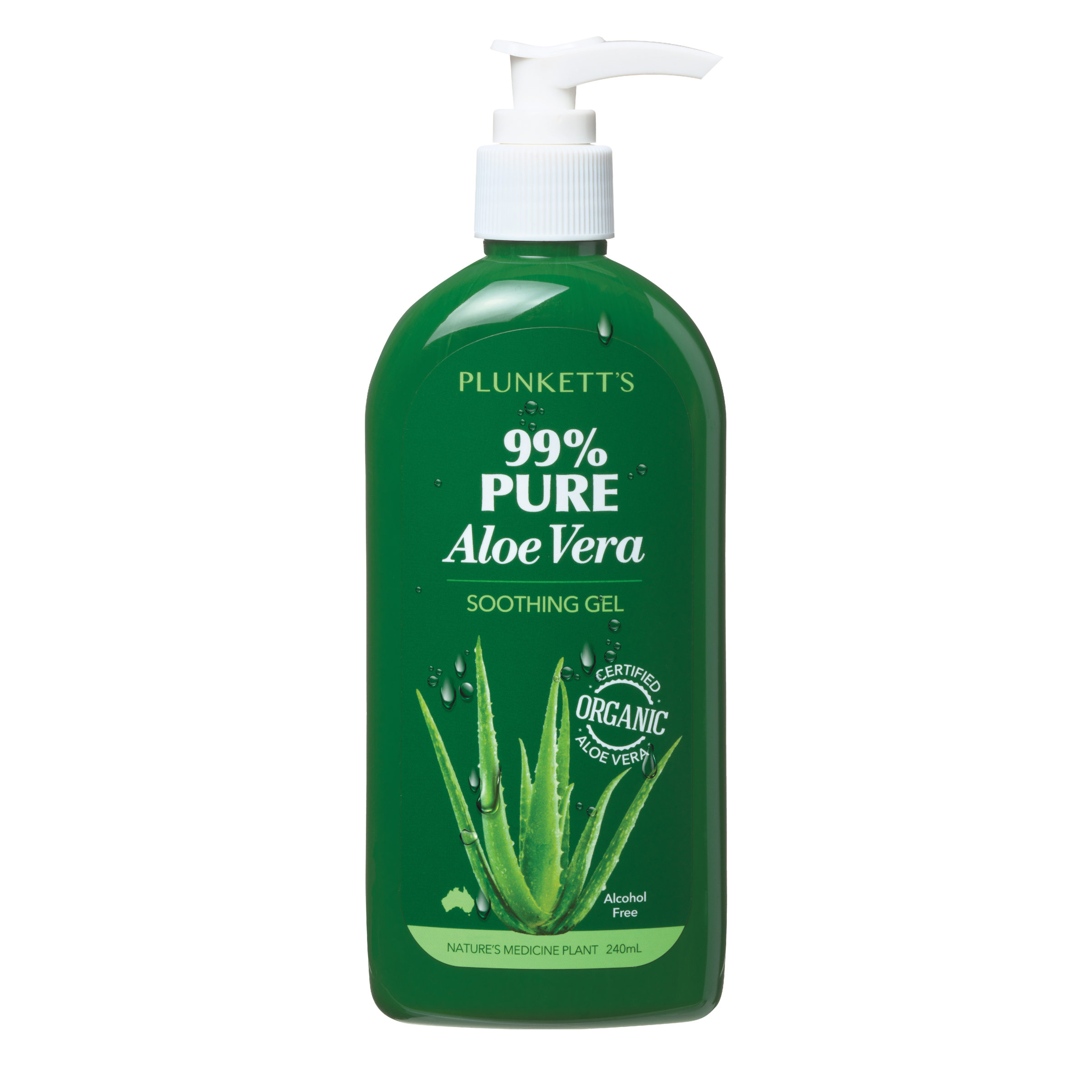 PLUNKETTS ALOE VERA AFTERSUN GEL 240ML