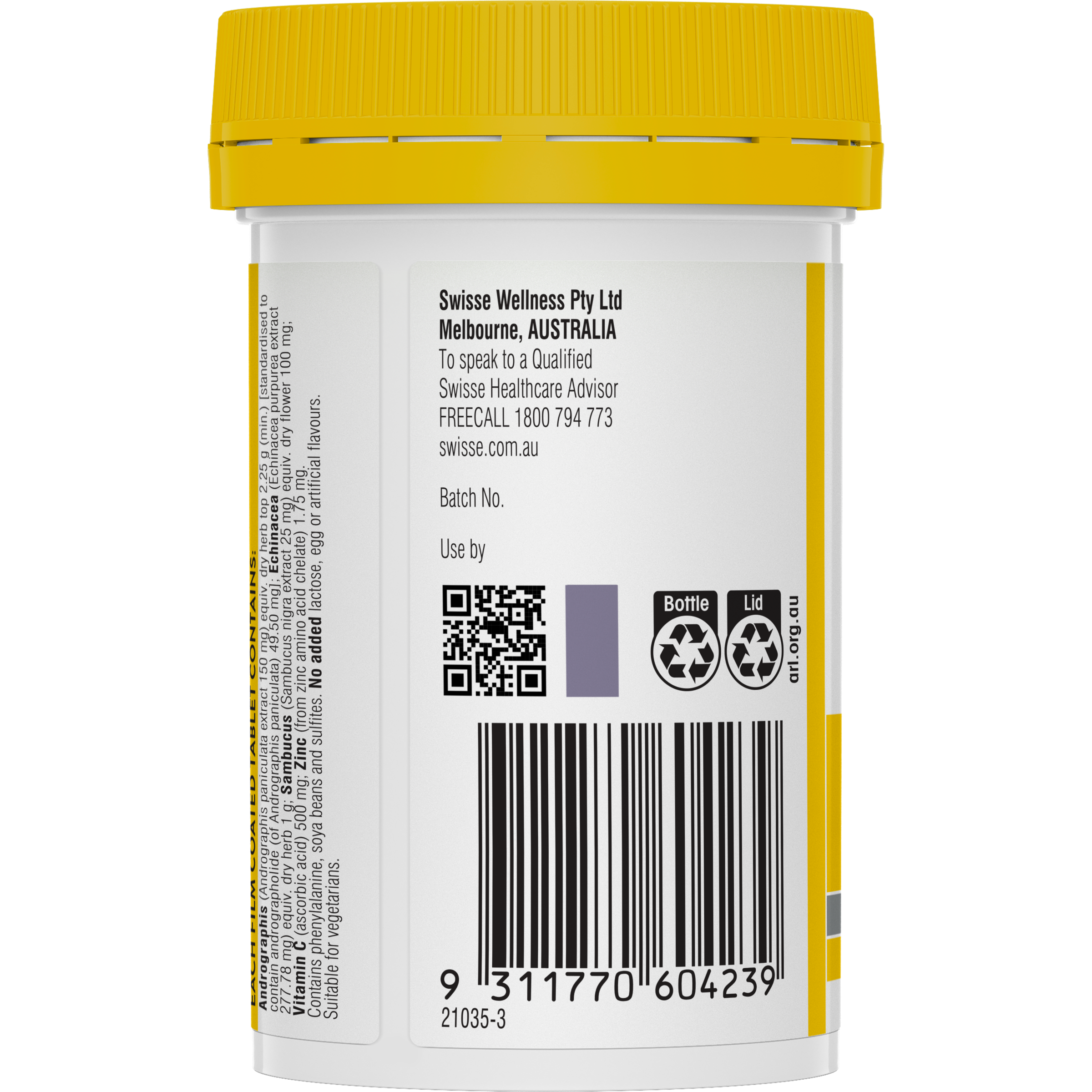 SWISSE ULTIBOOST IMMUNE ACTION 60 TABLETS - Image 4