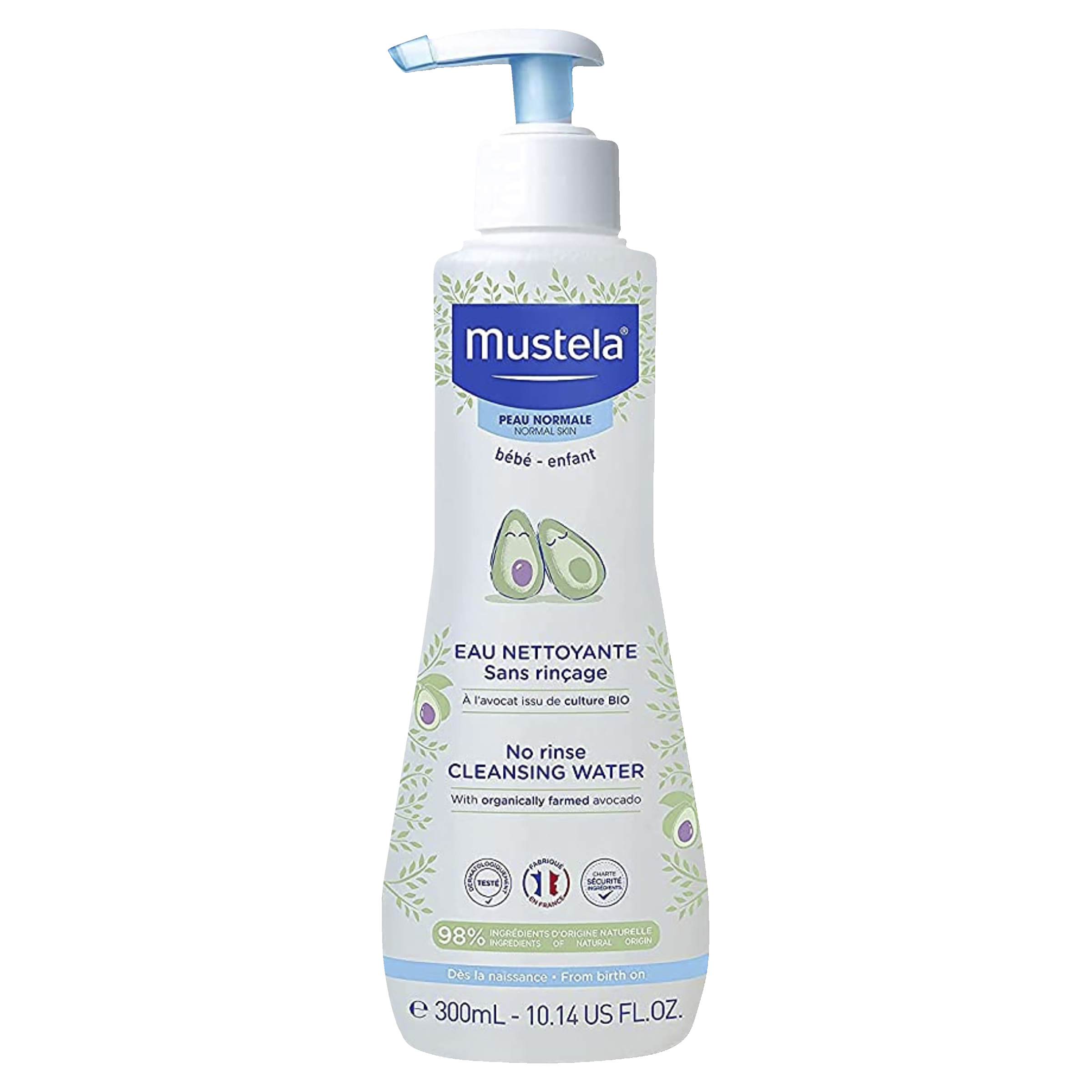 MUSTELA NO RINSE CLEANSING FLUID 300ML