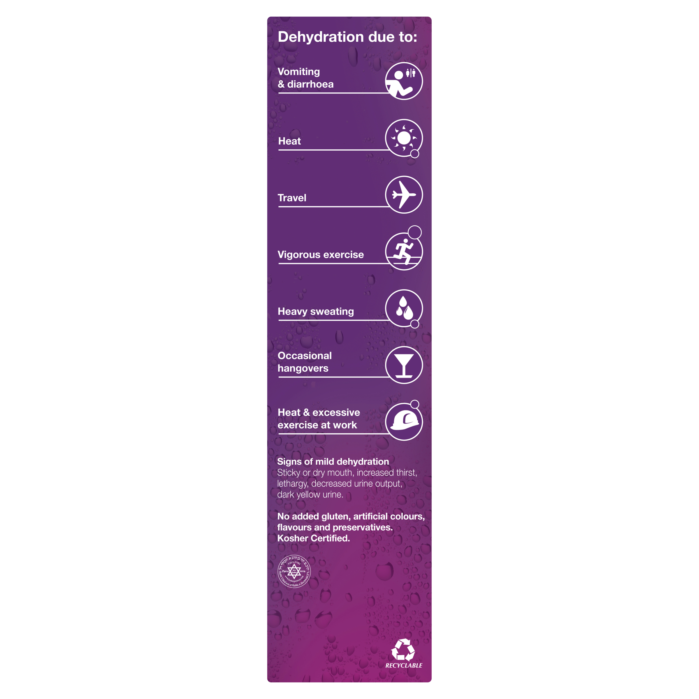 HYDRALYTE EFFERVESCENT APPLE BLACKCURRANT 40 TABLETS - Image 6