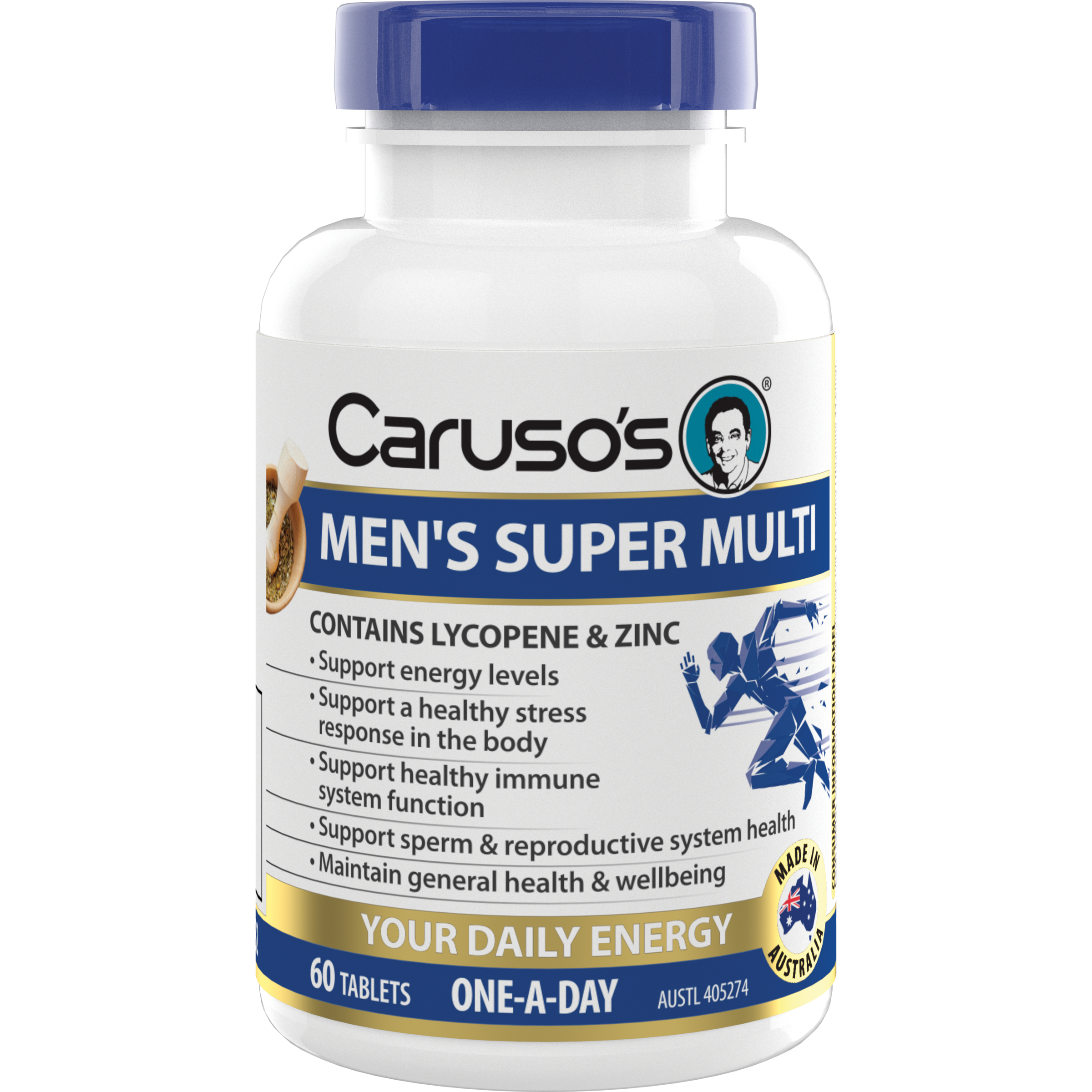 CARUSOS MENS SUPER MULTI 60 TABLETS