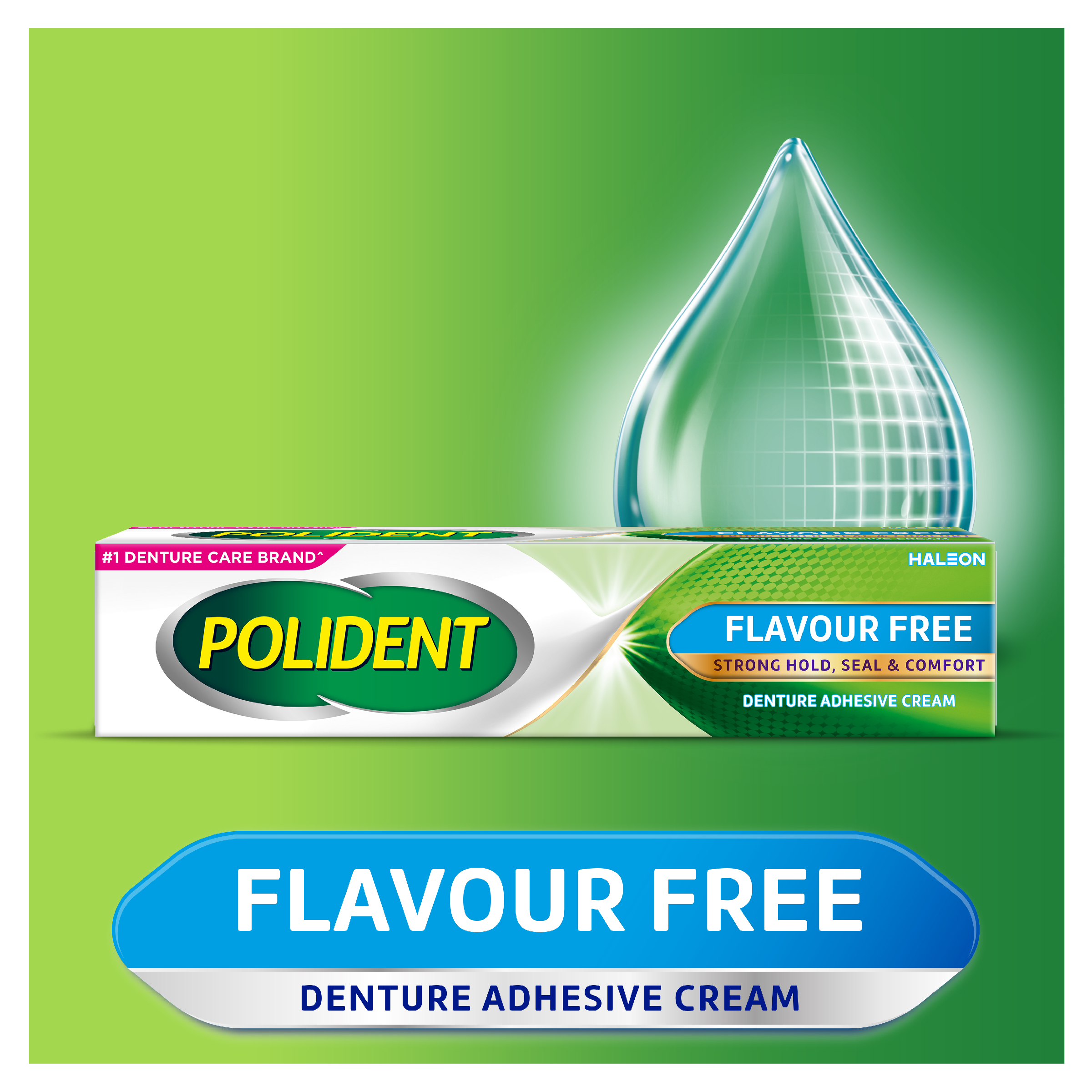POLIDENT DENTURE ADHESIVE FLAVOUR FREE CREAM 60G - Image 9