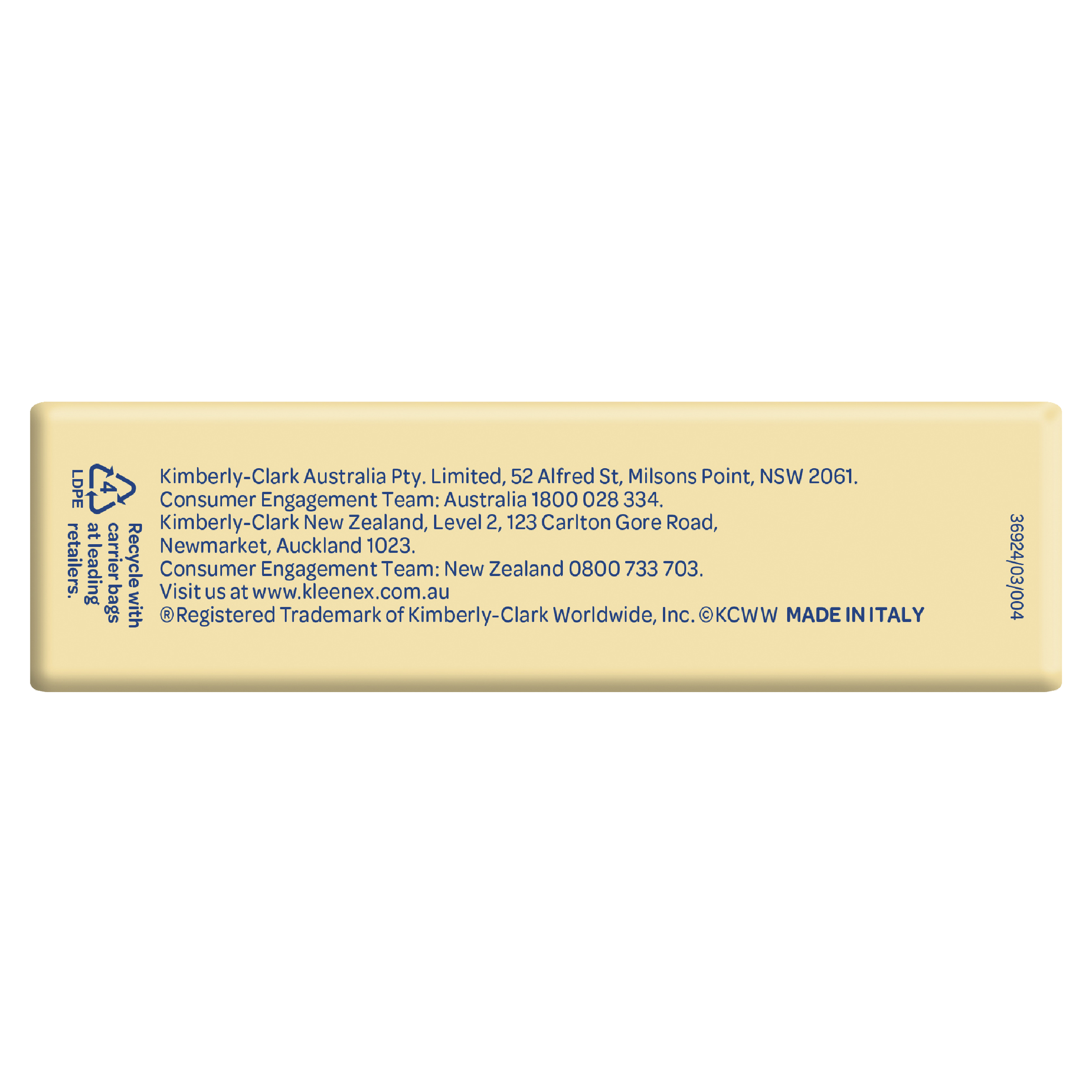 KLEENEX FACIAL TISSUES ALOE VERA & VITAMIN E 6 PACK - Image 8