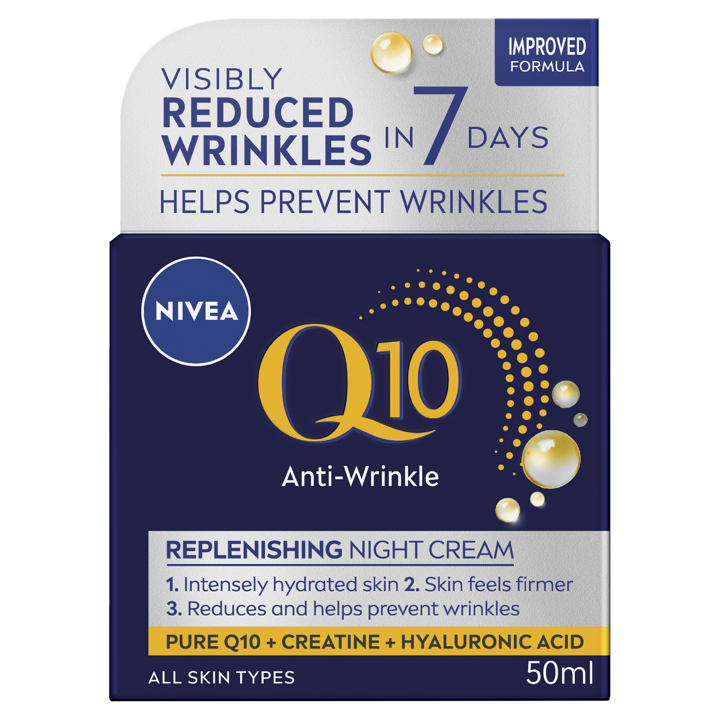 NIVEA Q10 POWER NIGHT CREAM 50ML