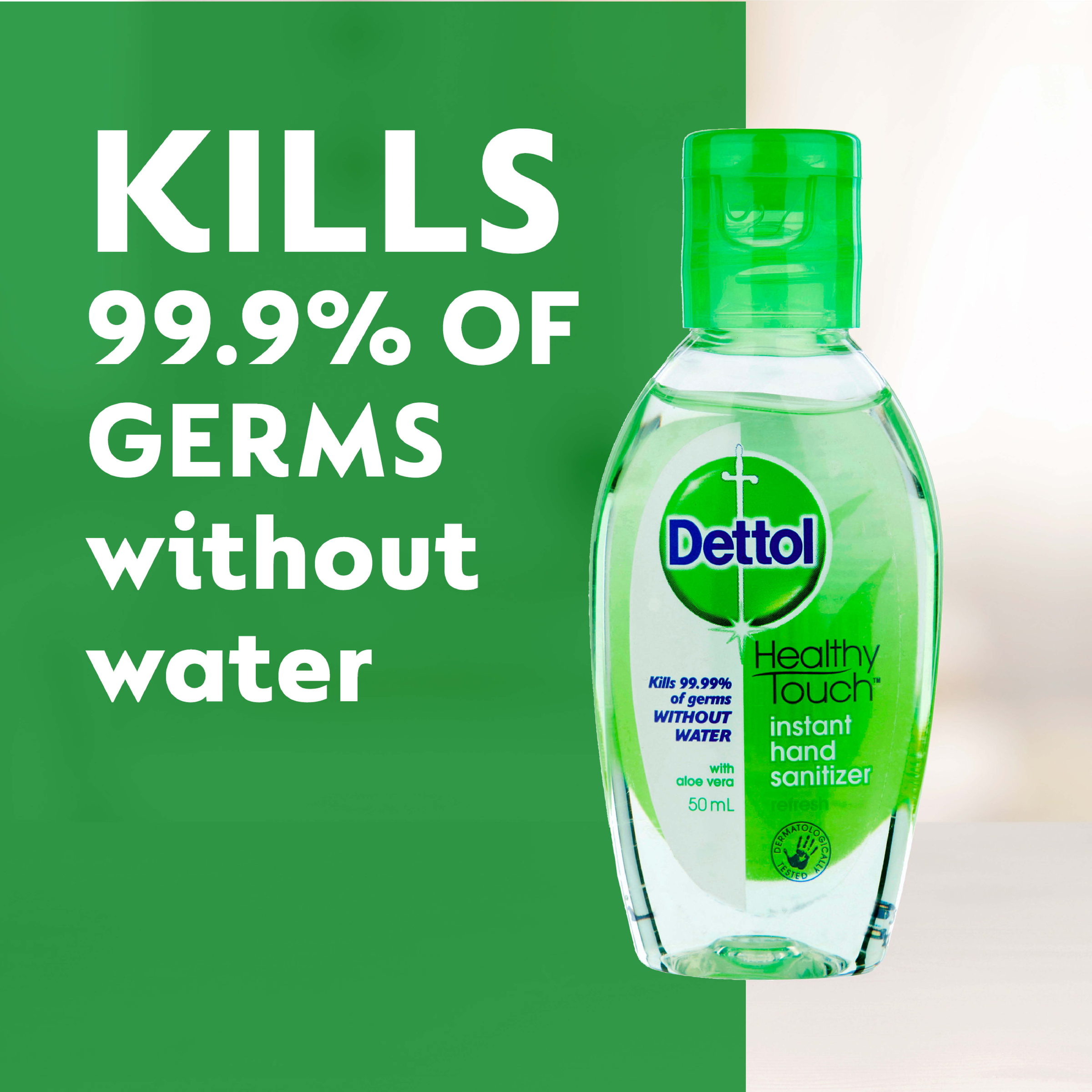 DETTOL HEALTHY TOUCH  INSTANT HAND SANITISER REFRESH 200ML - Image 4