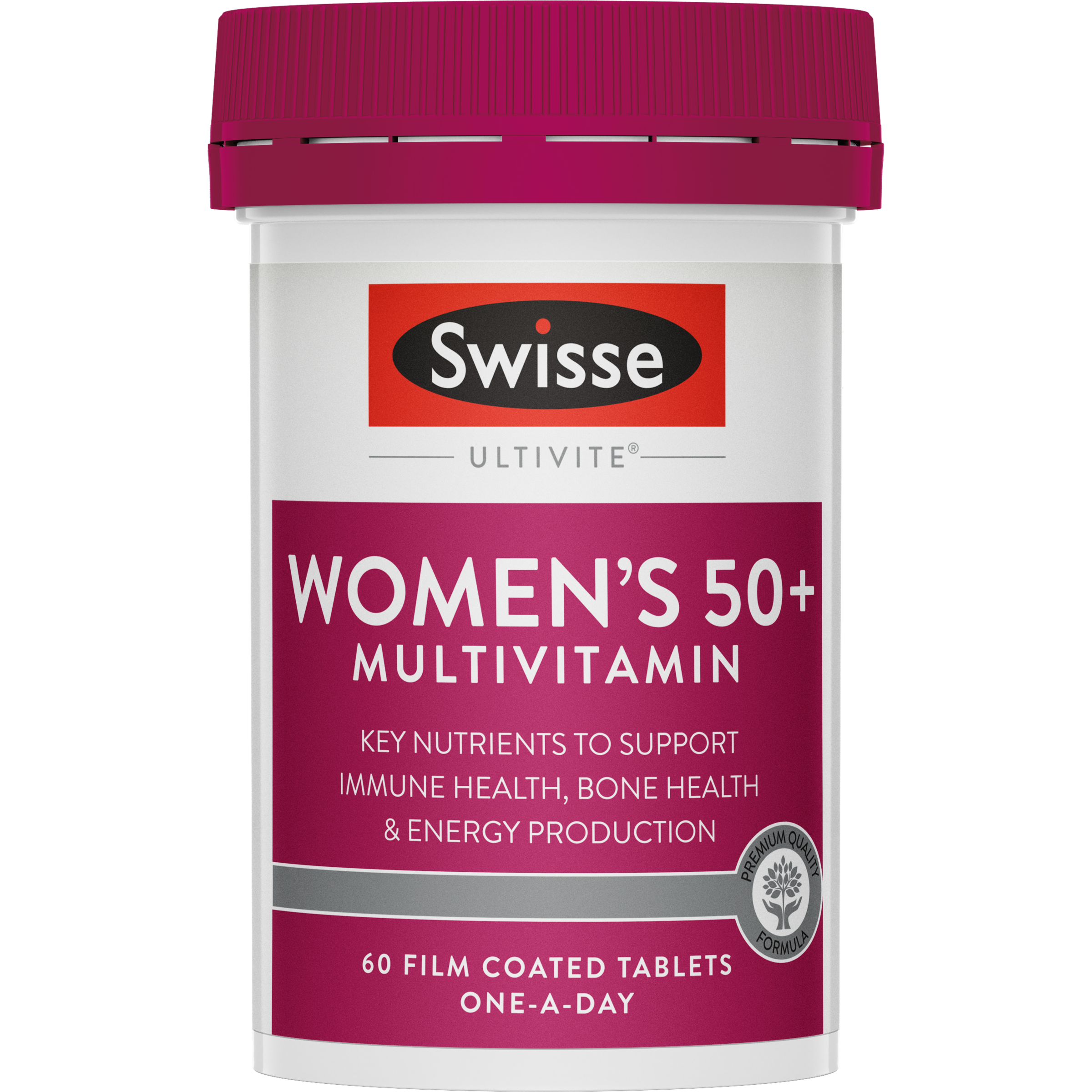 SWISSE ULTIVITE WOMENS 50+ MULTIVITAMIN TABLETS 60