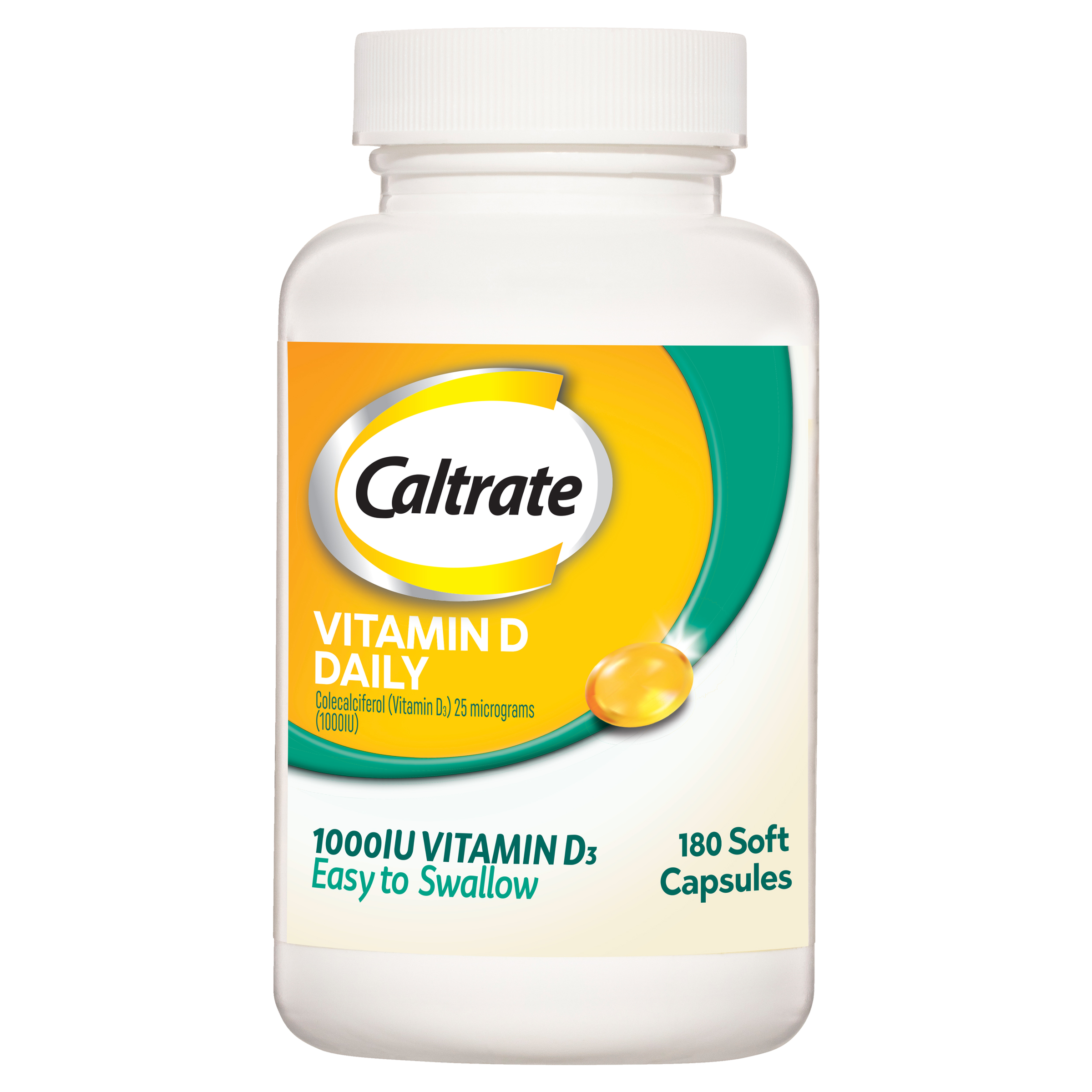 CALTRATE VITAMIN D DAILY 1000IU 180 CAPSULES - Image 9