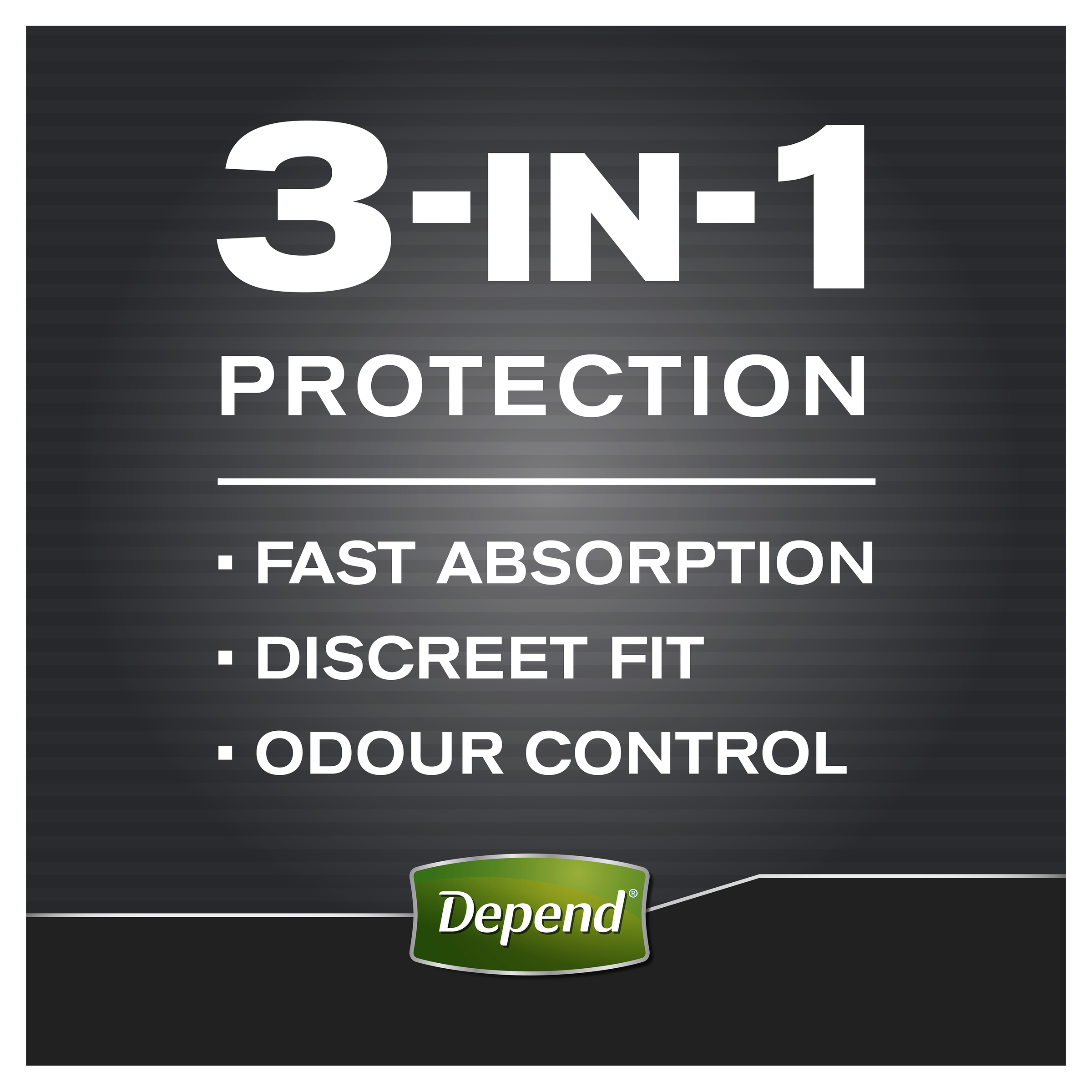 DEPEND MEN ADVANCED PROTECTION UNDERWEAR 7D LARGE 8 PACK - Image 7