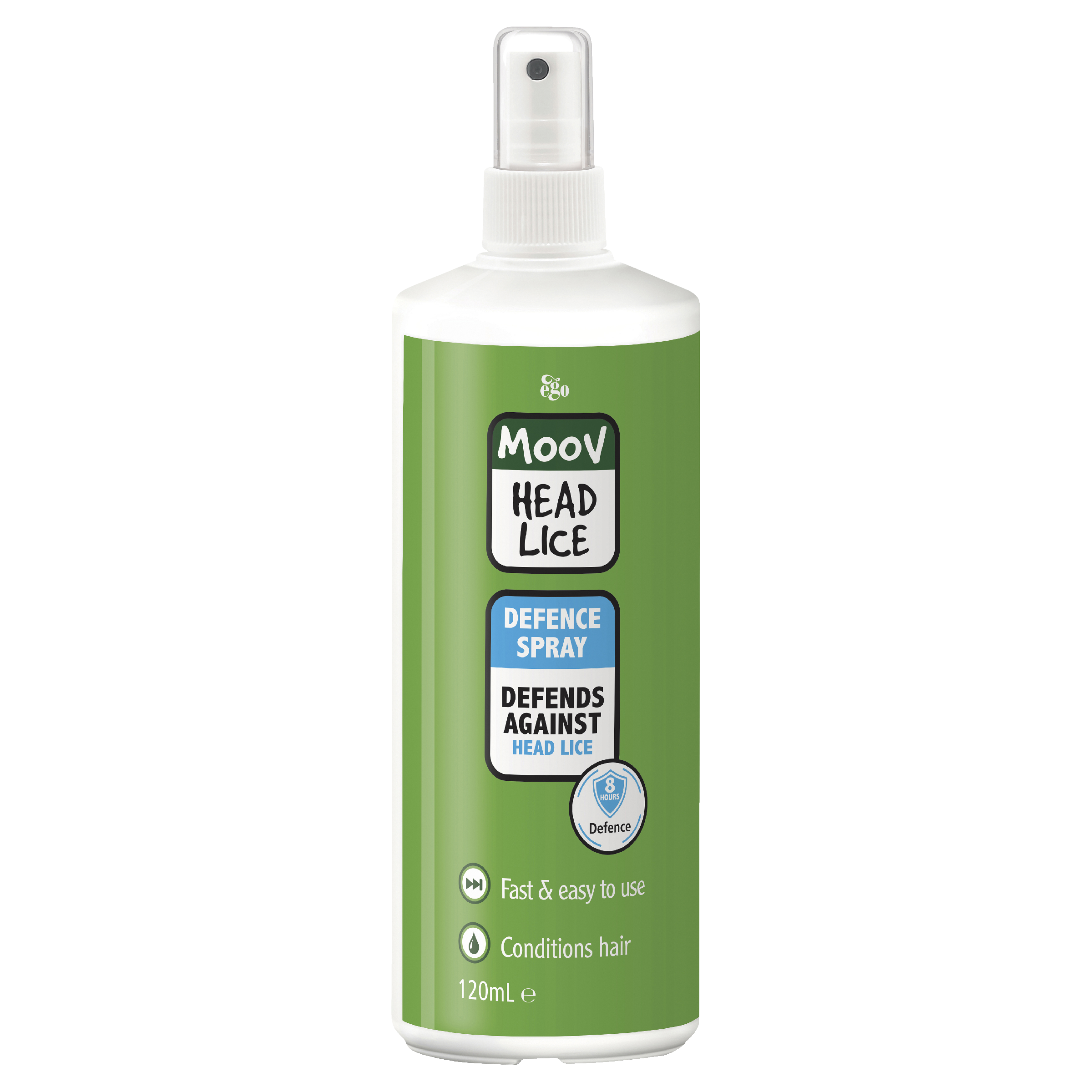 EGO MOOV HEAD LICE DEFENCE SPRAY 120ML - Image 2