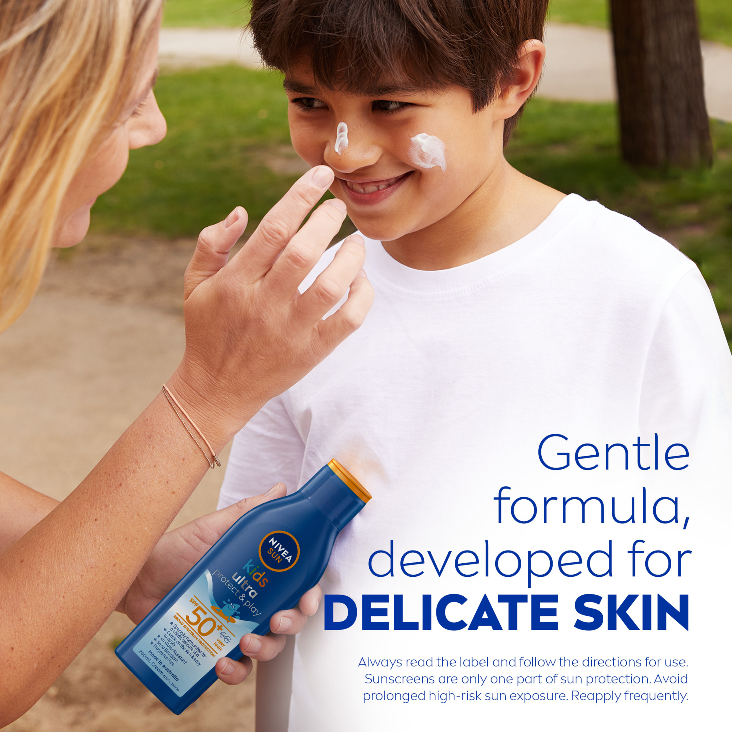 NIVEA KIDS PROTECT & PLAY ULTRA BEACH SUNSCREEN SPF50+ 200ML - Image 5
