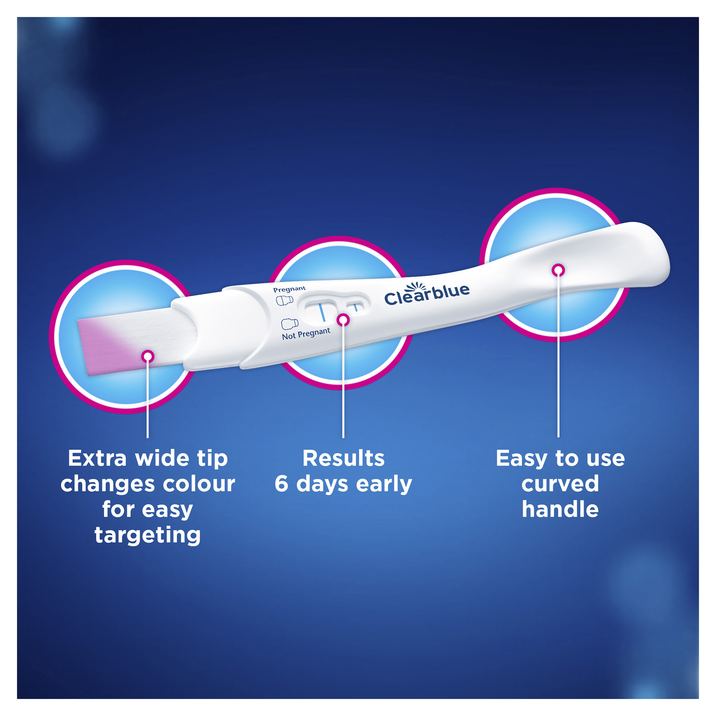 CLEARBLUE EARLY DETECTION PREGNACY TEST 1 PACK - Image 5