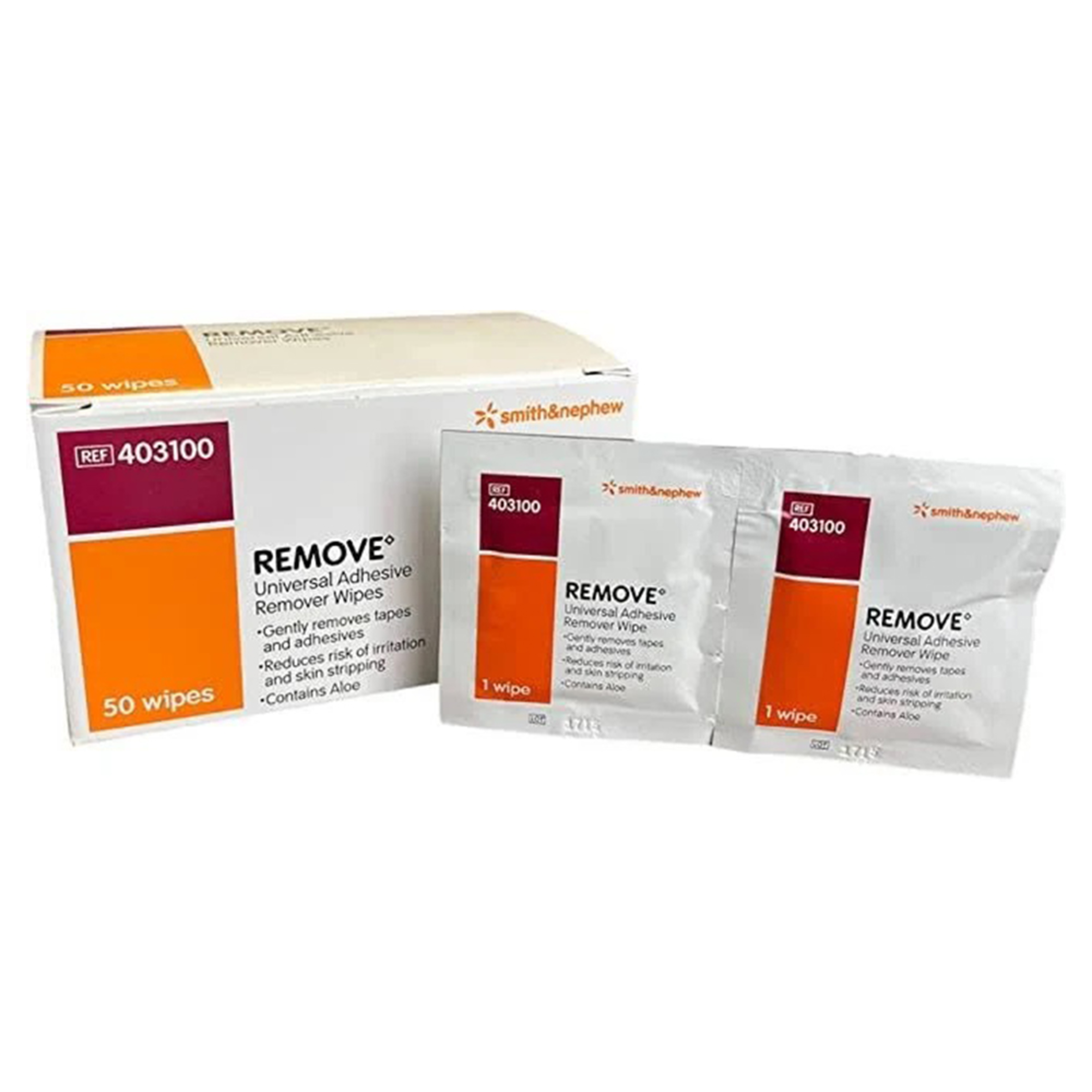 REMOVE WIPES BOX 50 PACK - Image 2
