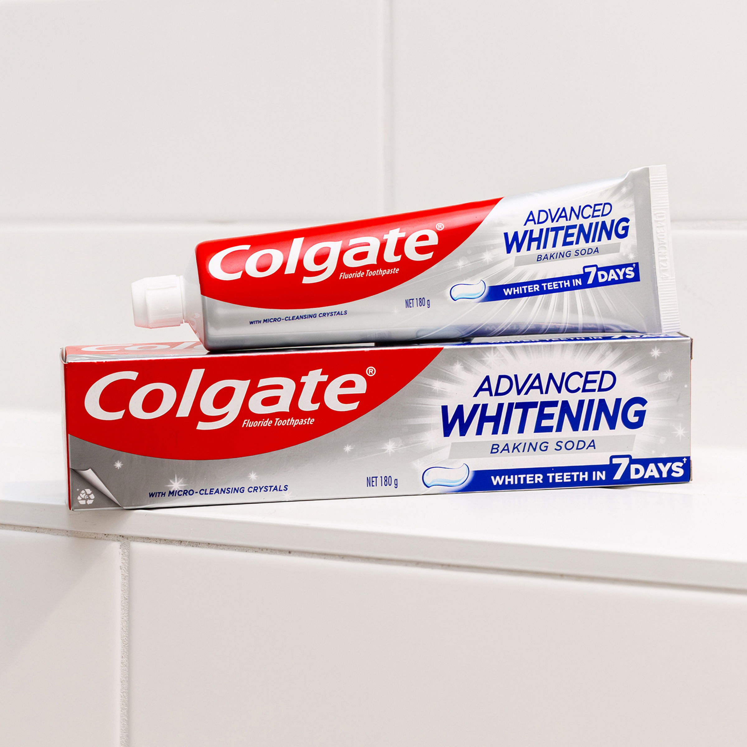 COLGATE TOOTHPASTE ADVANCE WHITENING BAKING SODA 180G - Image 3