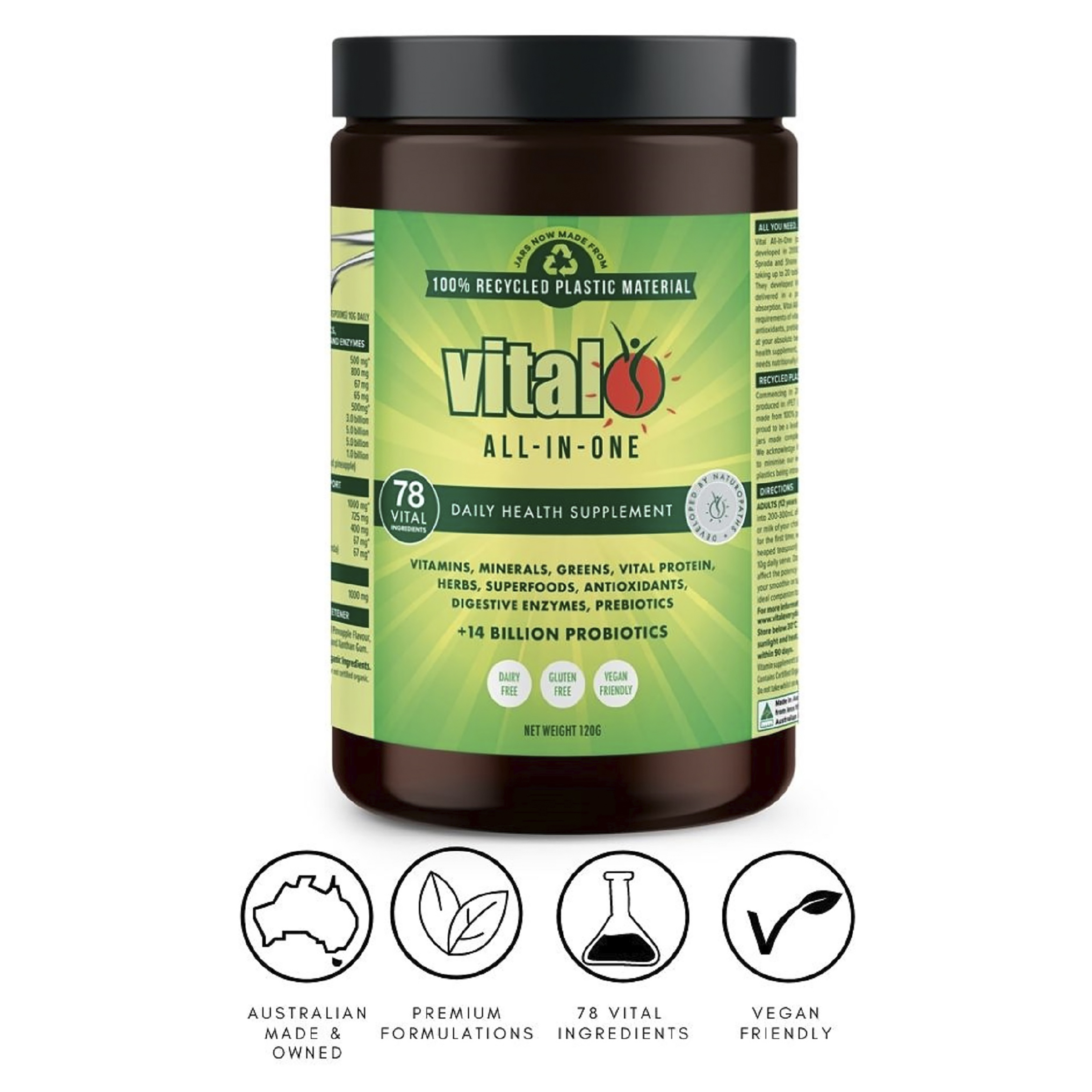 VITAL ALL-IN-ONE POWDER 120G - Image 6