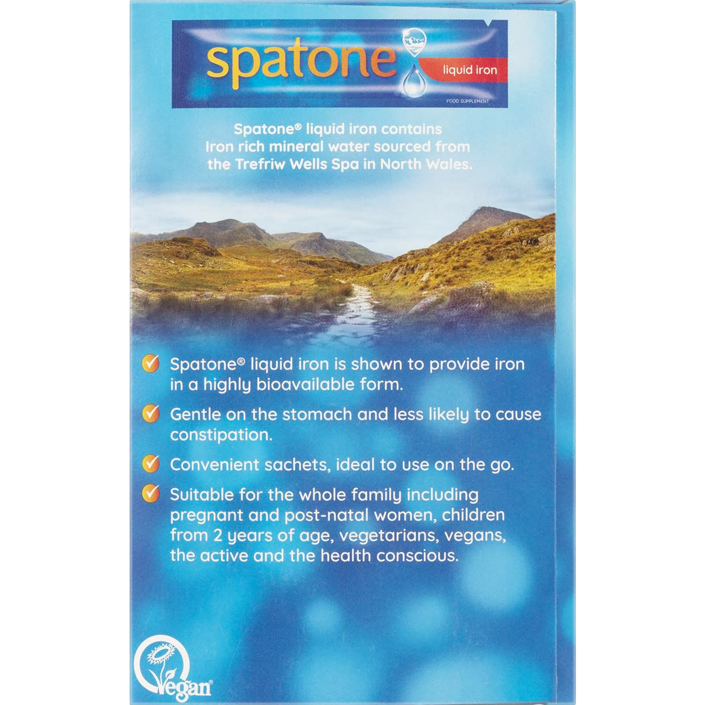 SPATONE DAILY IRON SHOTS SACHETS 28 PACK - Image 4