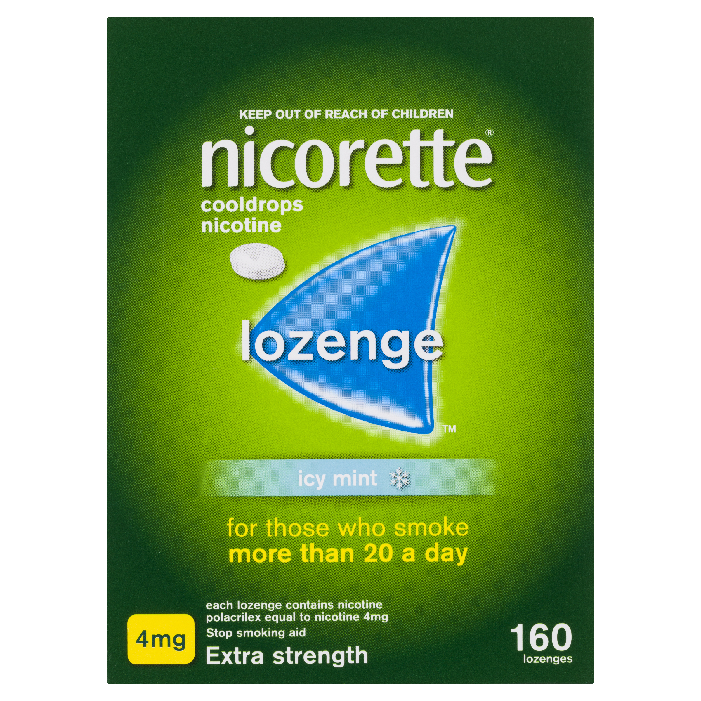 NICORETTE COOL DROPS 4MG 160 LOZENGES - Image 6