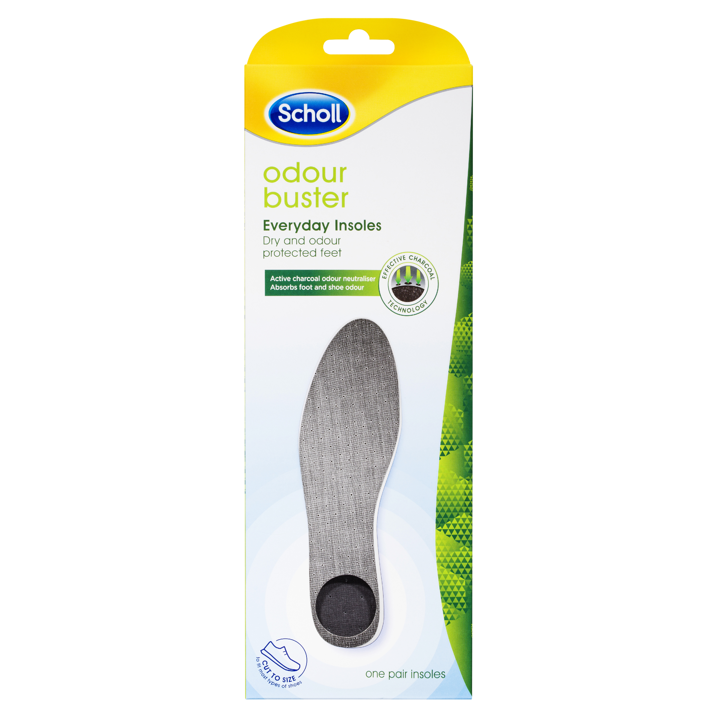 SCHOLL ODOUR BUSTER DAILY INSOLES