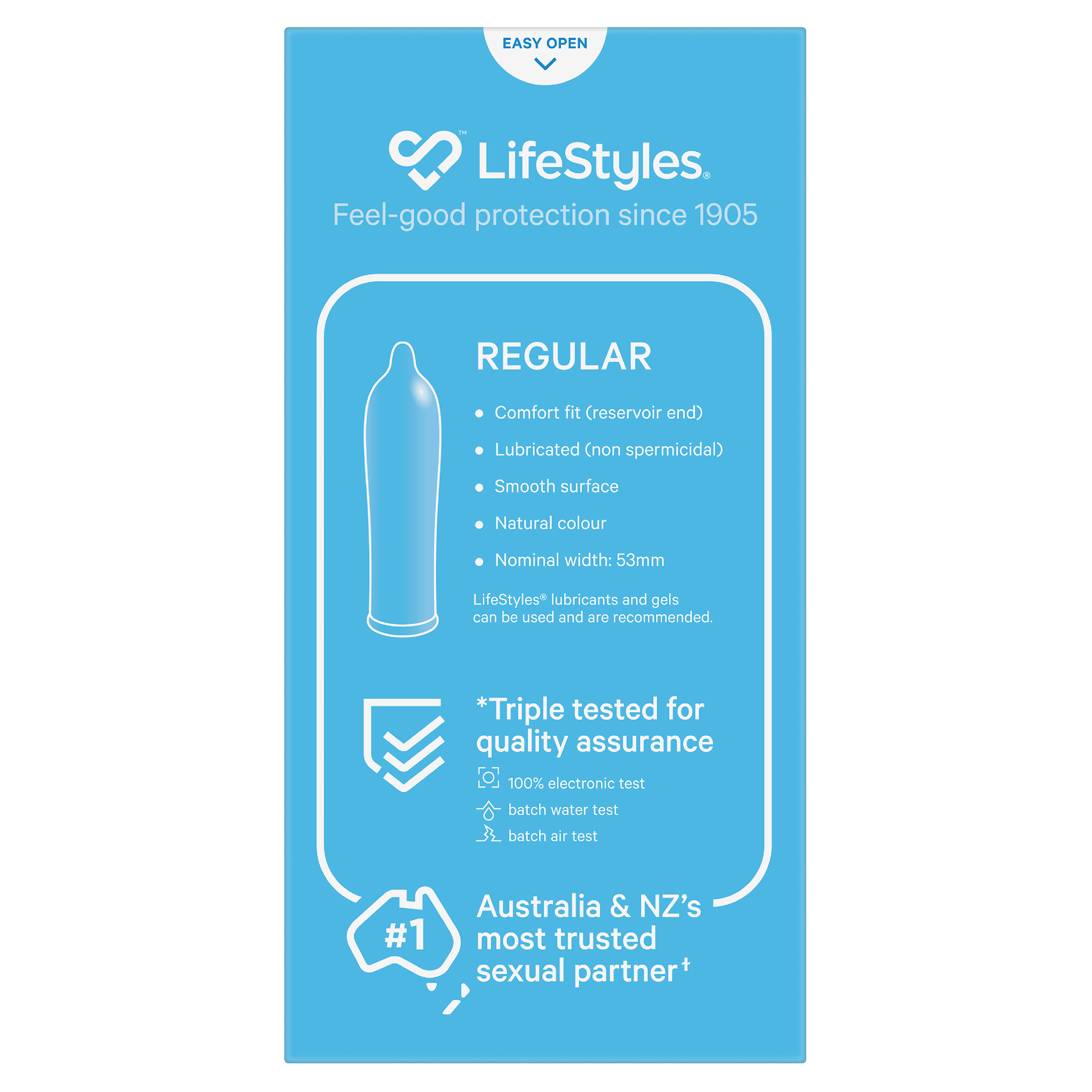 LIFESTYLES CONDOMS REGULAR 10 PACK - Image 4