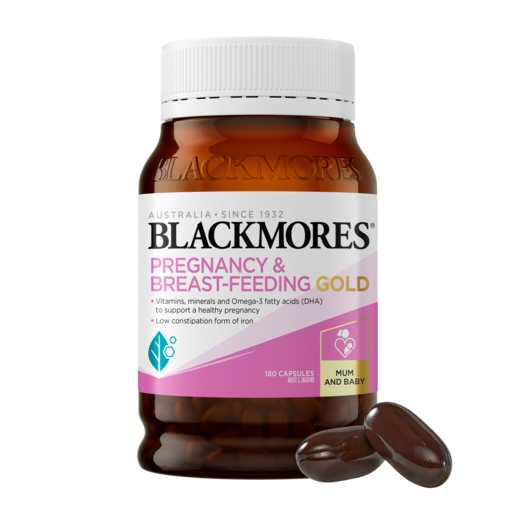 BLACKMORES PREGNANCY & BREAST-FEEDING GOLD 180 CAPSULES