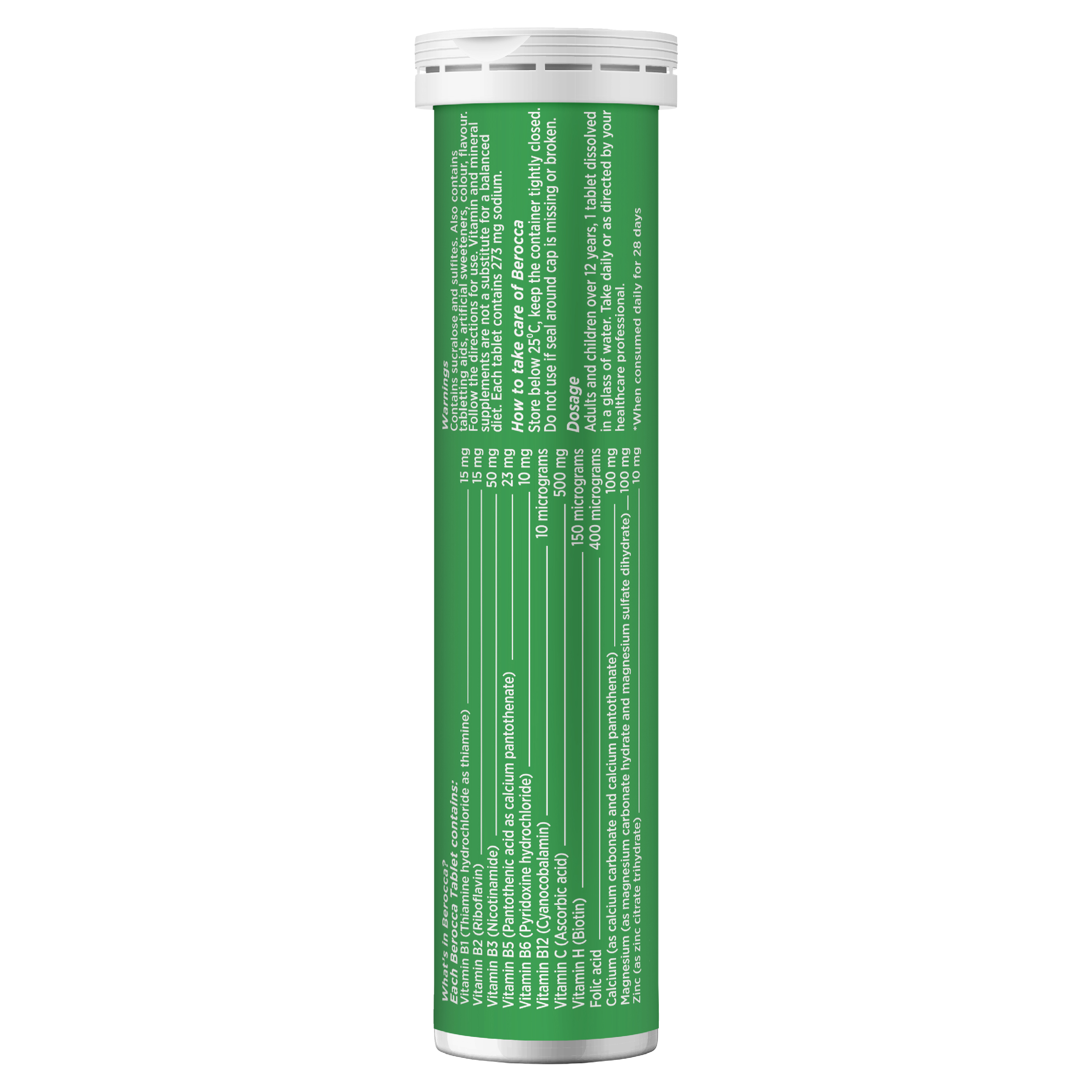 BEROCCA EFFERVESCENT MANGO AND ORANGE 30 TABLETS - Image 10