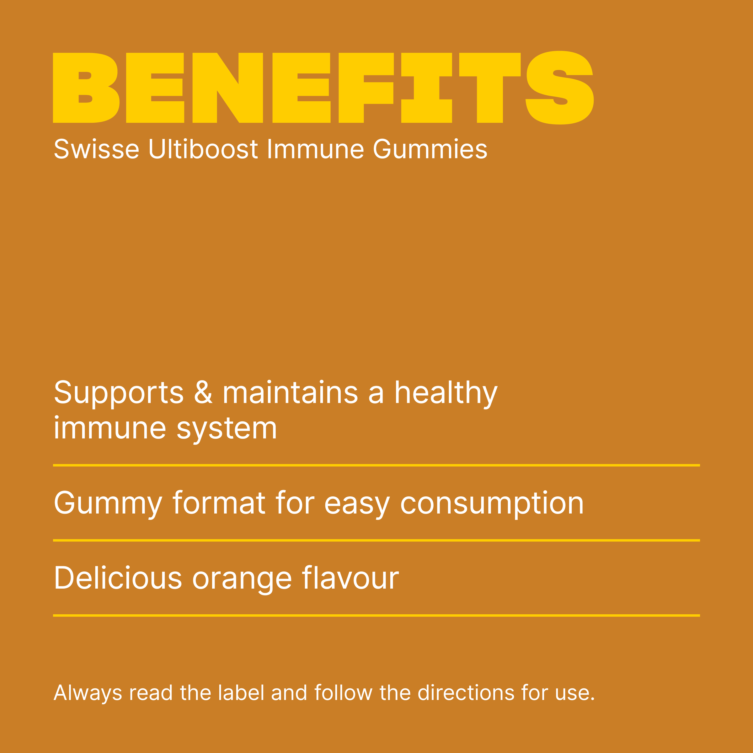 SWISSE ULTIBOOST IMMUNE 60 GUMMIES - Image 3