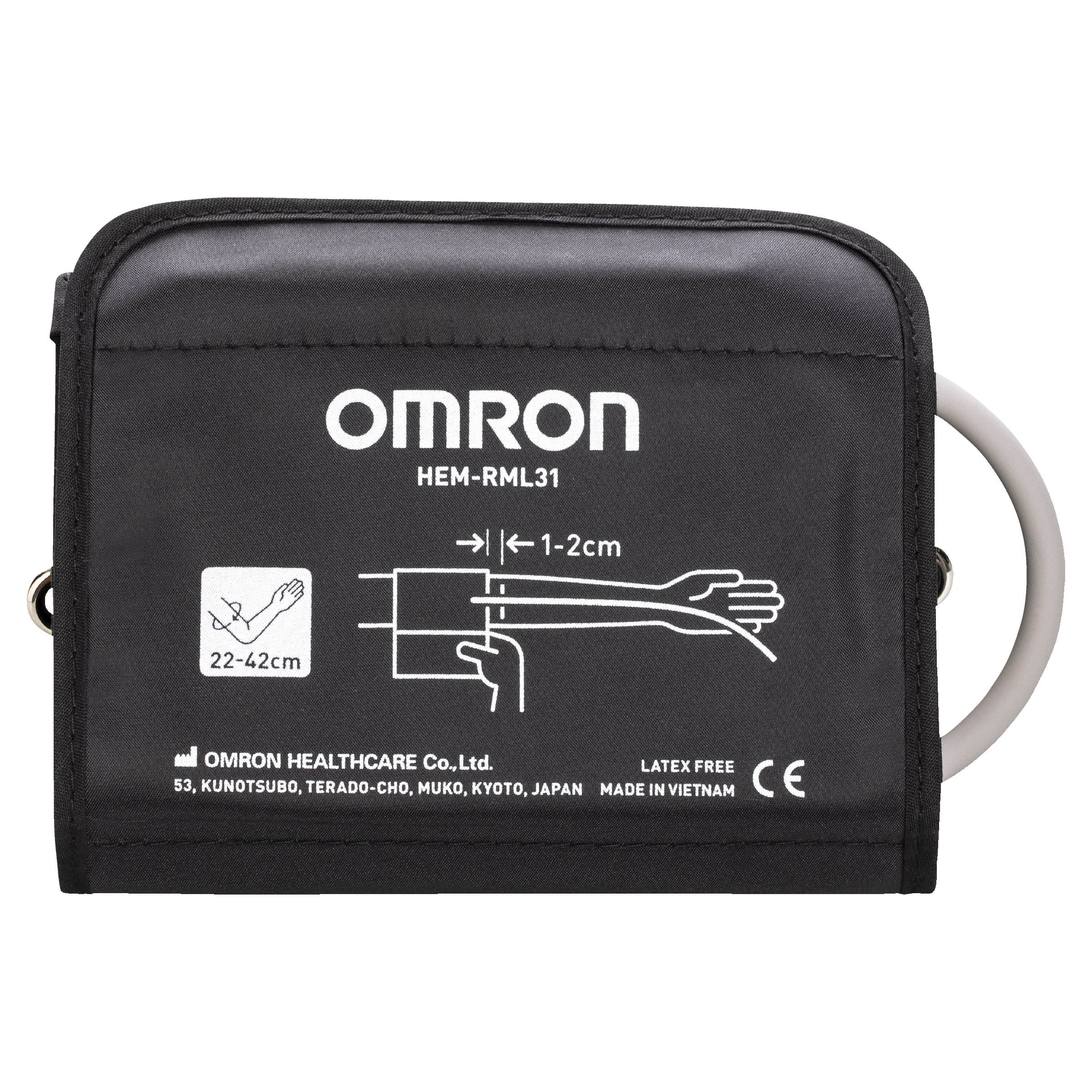 OMRON BLOOD PRESSURE MONITOR CUFF MED-LGE 22-42CM - Image 8
