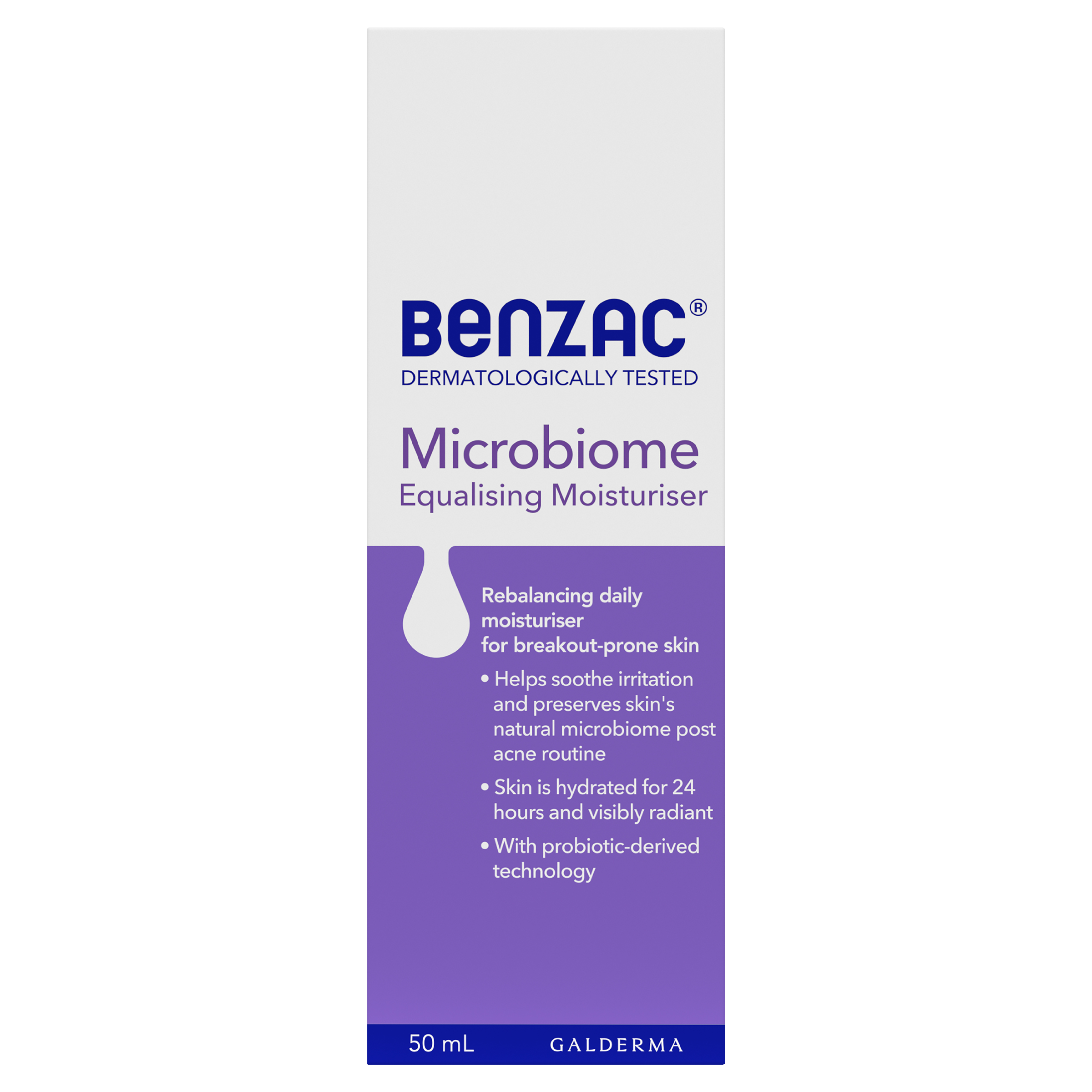 BENZAC MICROBIOME EQUALISING MOISTURISER 50ML