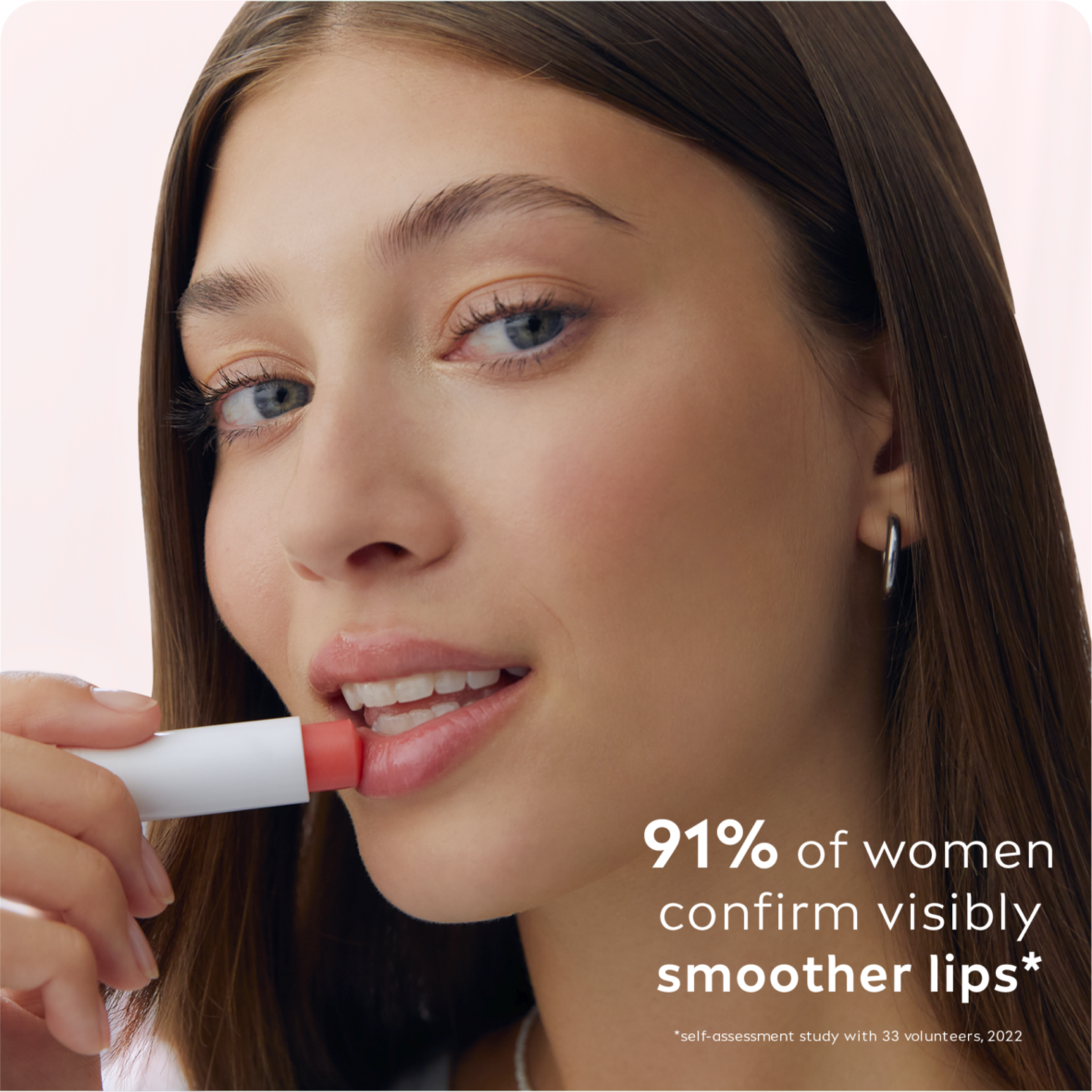 NIVEA LIP BALM STICK HYALURON PINK ROSE 5.2G - Image 9