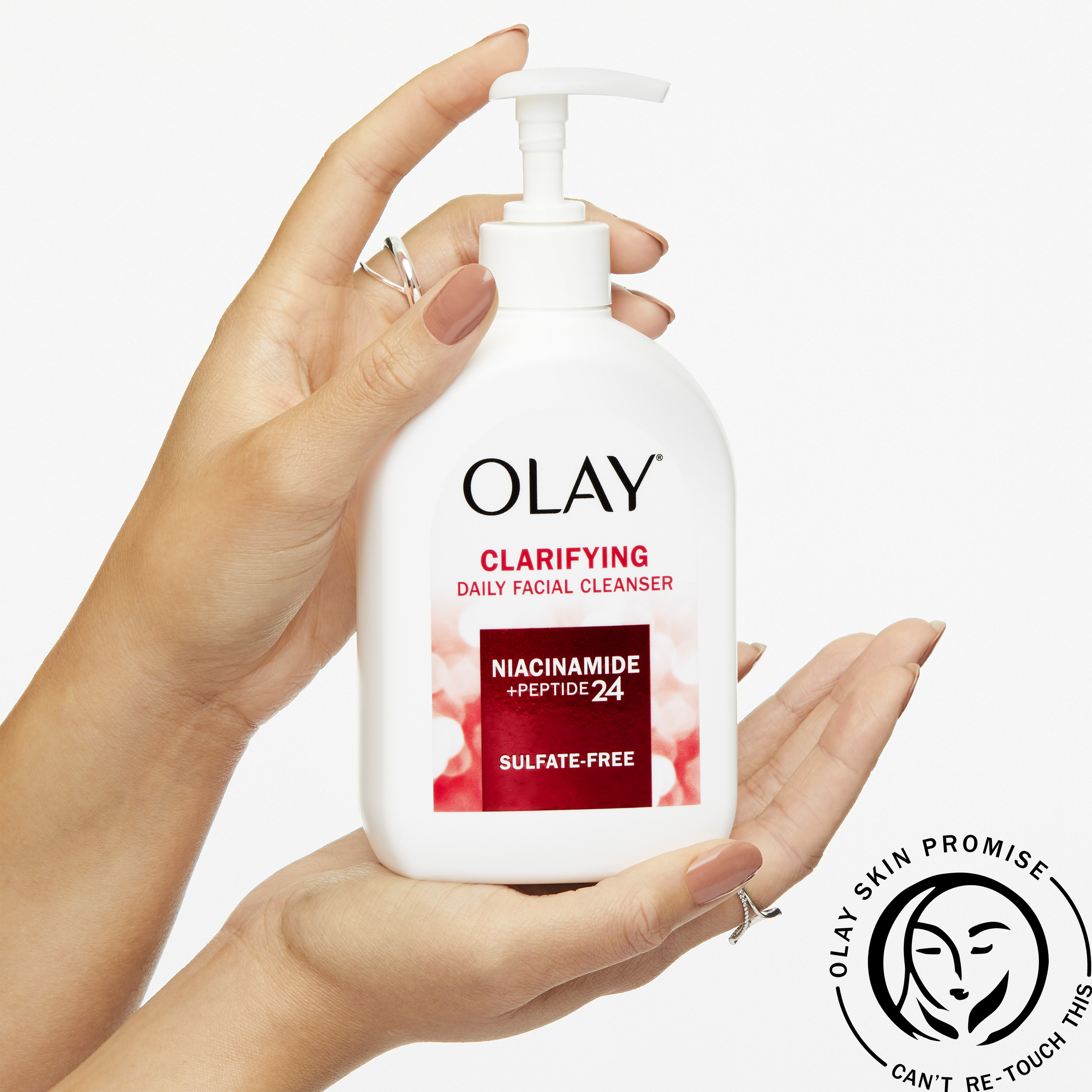 OLAY REGENERIST CLARIFYING CLEANSER WITH NIACINAMIDE +PEPTIDE - Image 4
