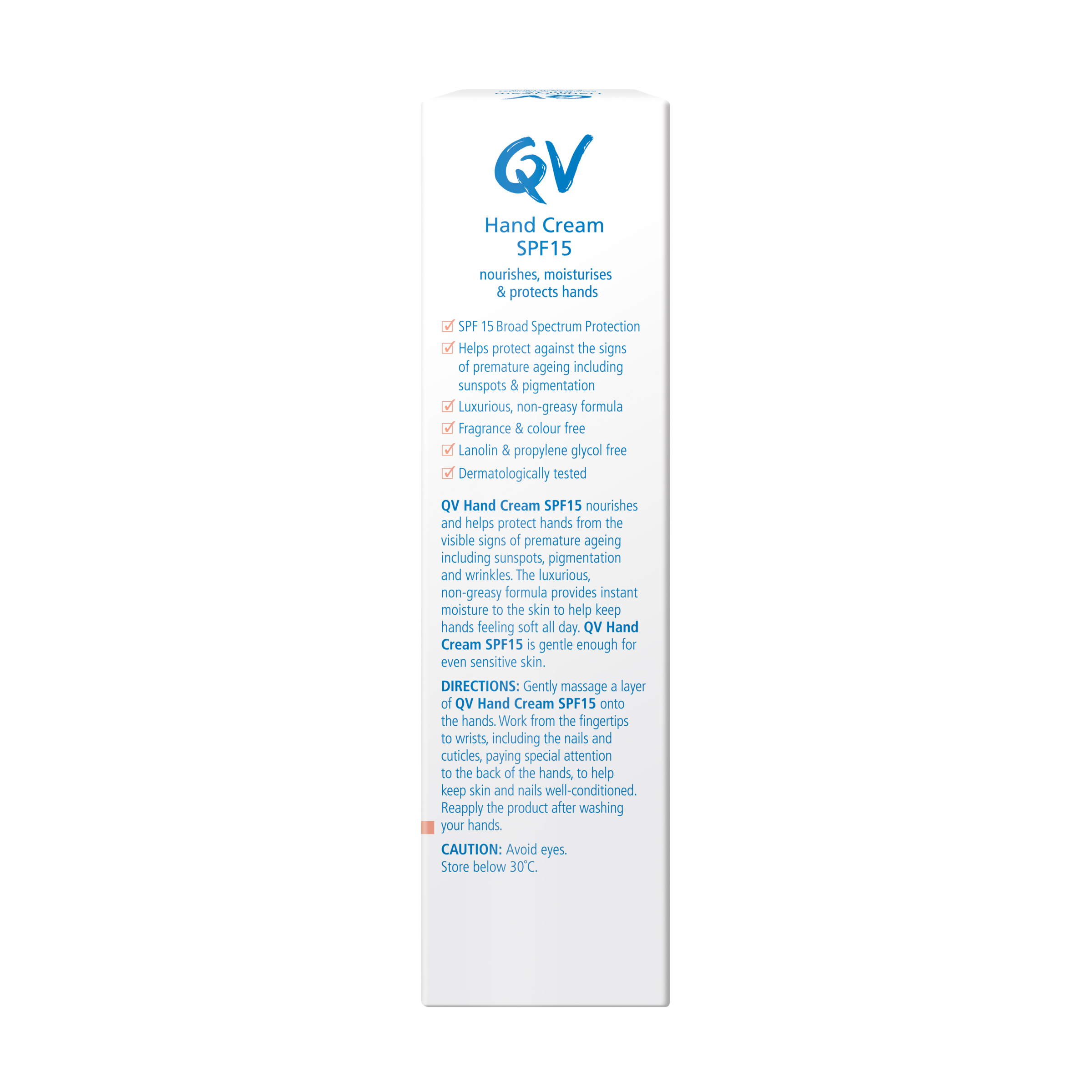 EGO QV HAND CREAM SPF15 50G - Image 2