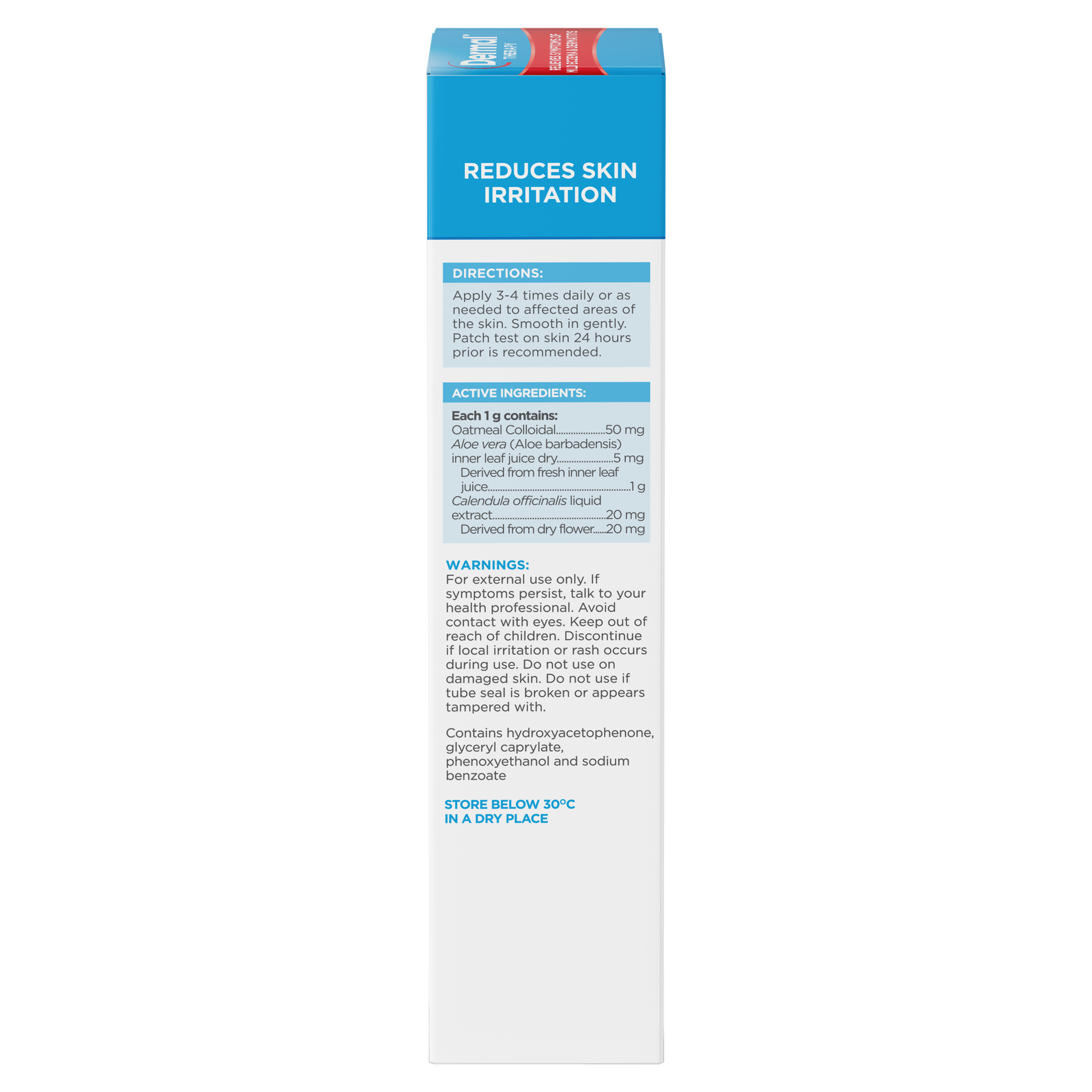 DERMAL THERAPY ECZEMA & DERMATITIS CREAM 60G - Image 2