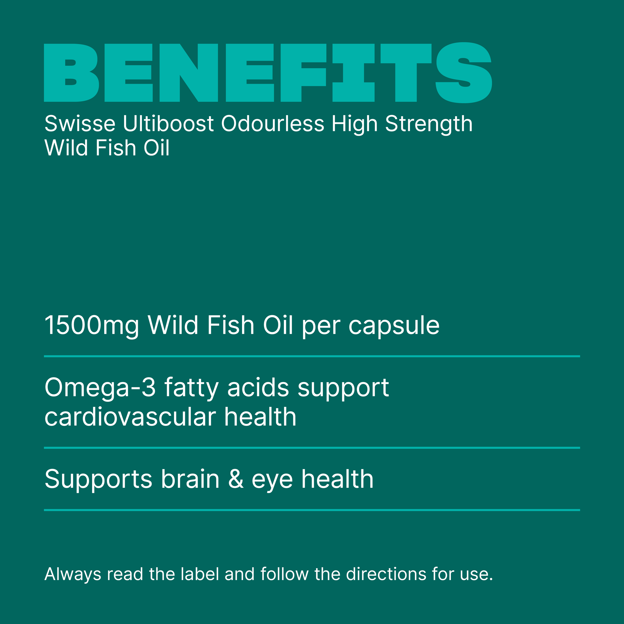 SWISSE ODOURLESS FISH OIL 1500MG 400 CAPSULES - Image 3