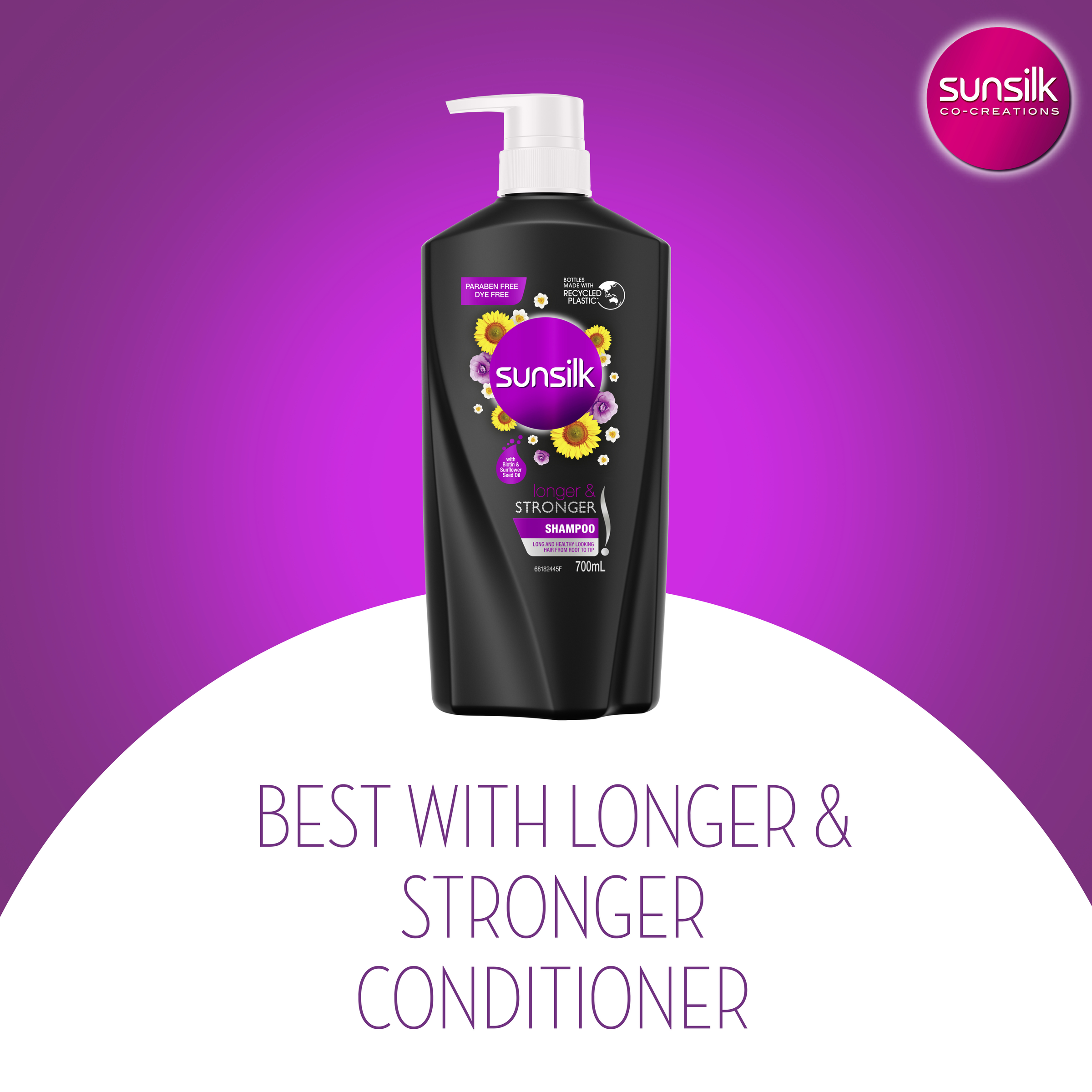 SUNSILK SHAMPOO ADDICTIVE BRILLIANT SHINE 700ML - Image 3
