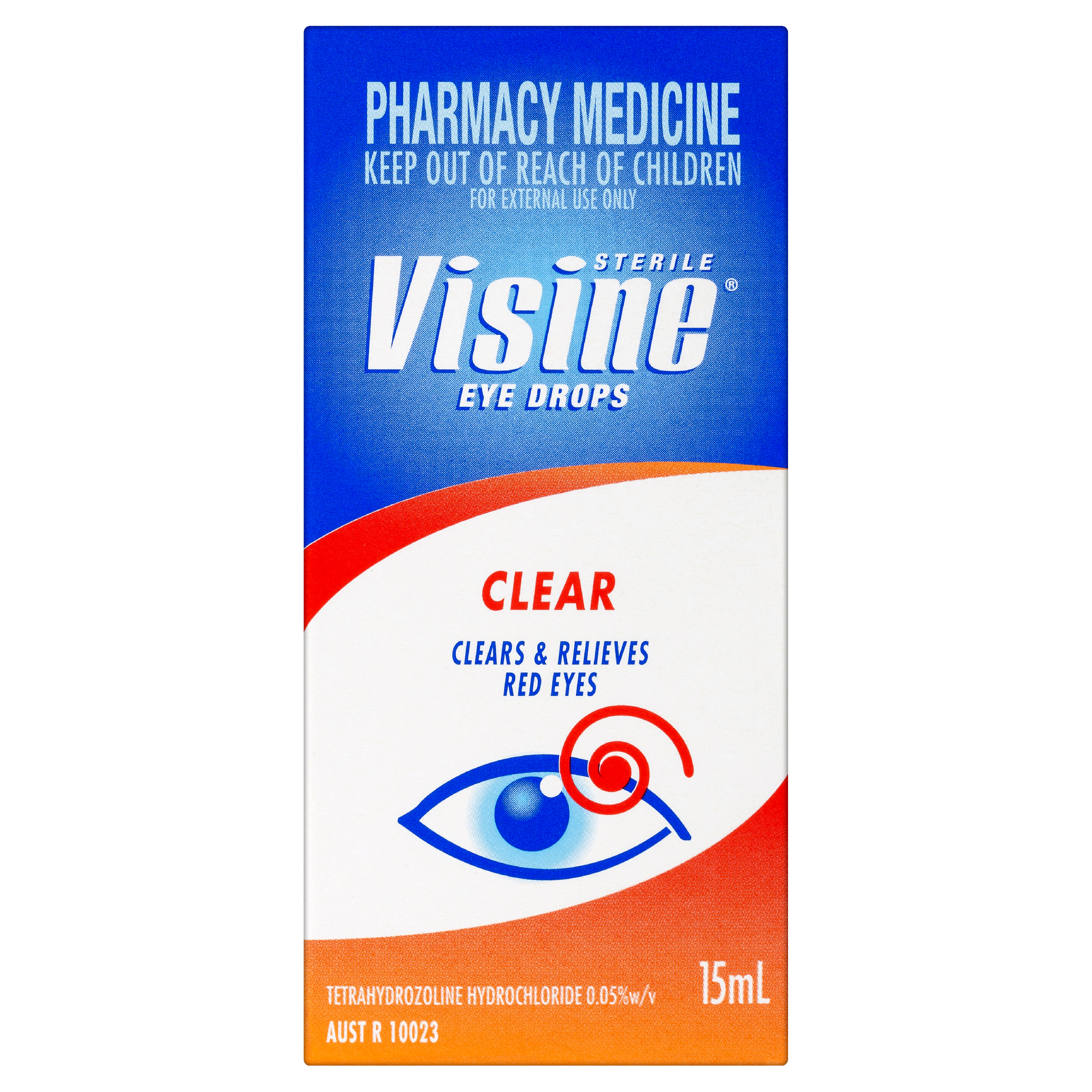 VISINE CLEAR EYE DROPS 15ML - Image 2