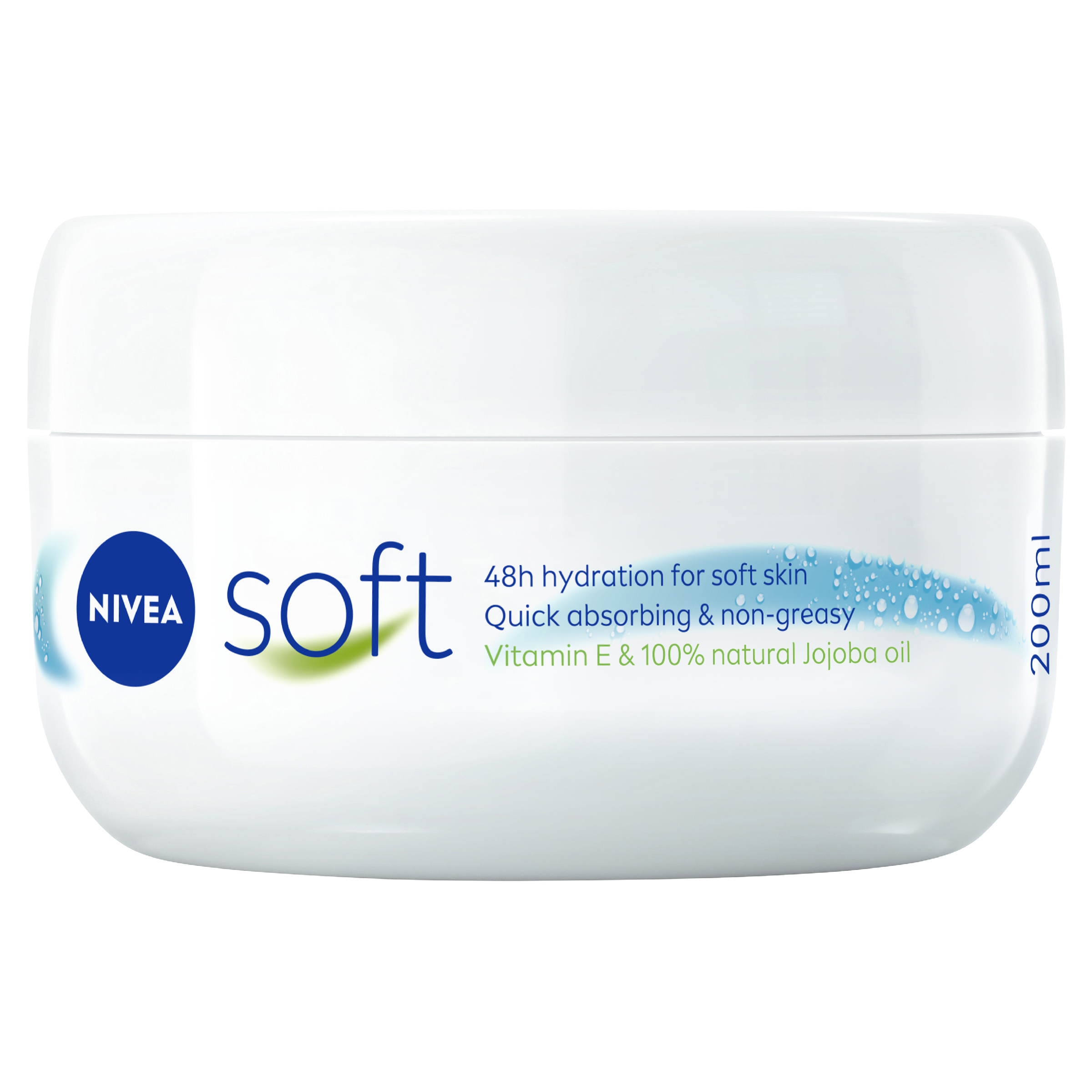NIVEA SOFT MOISTURISING CREAM 200ML - Image 2