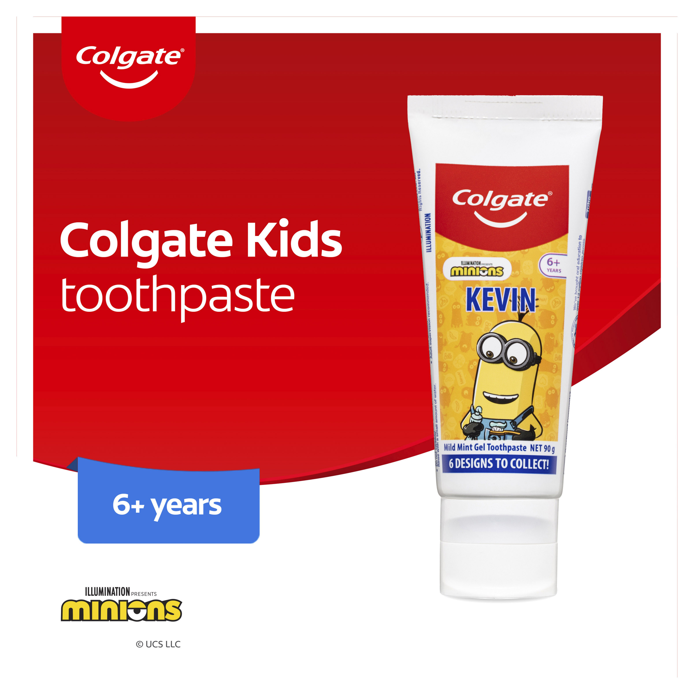 COLGATE TOOTHPASTE KIDS MINONS +6 YEARS 90G - Image 5