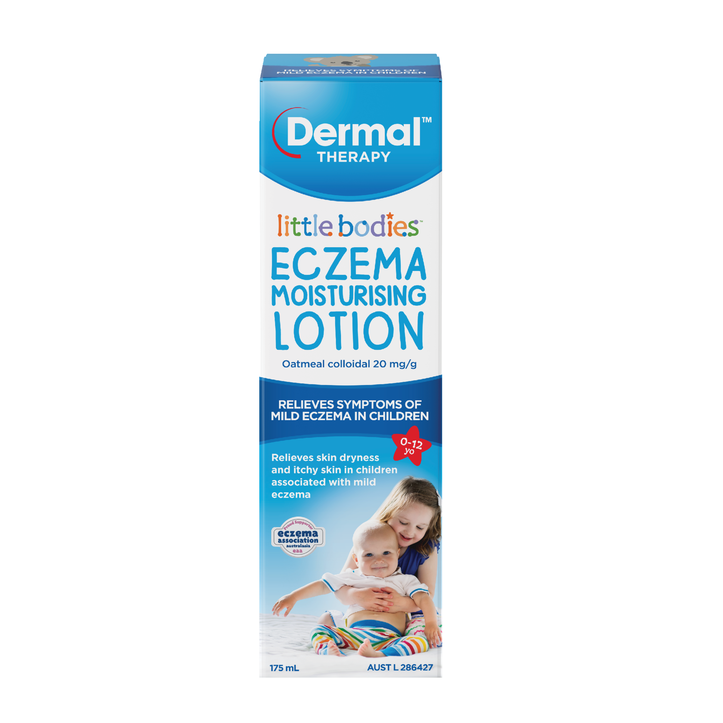 DERMAL THERAPY LITTLE BODIES ECZEMA MOIST LOTION 175ML - Image 2