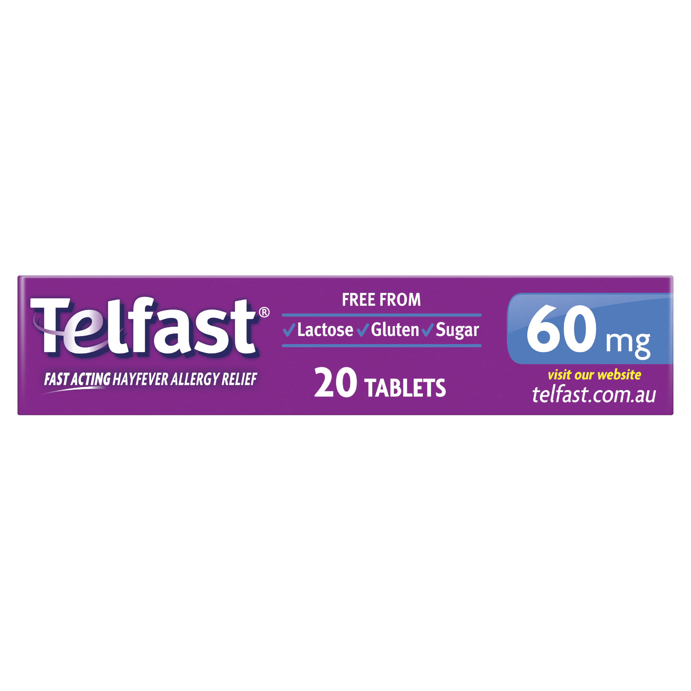 TELFAST 60MG 20 TABLETS - Image 3