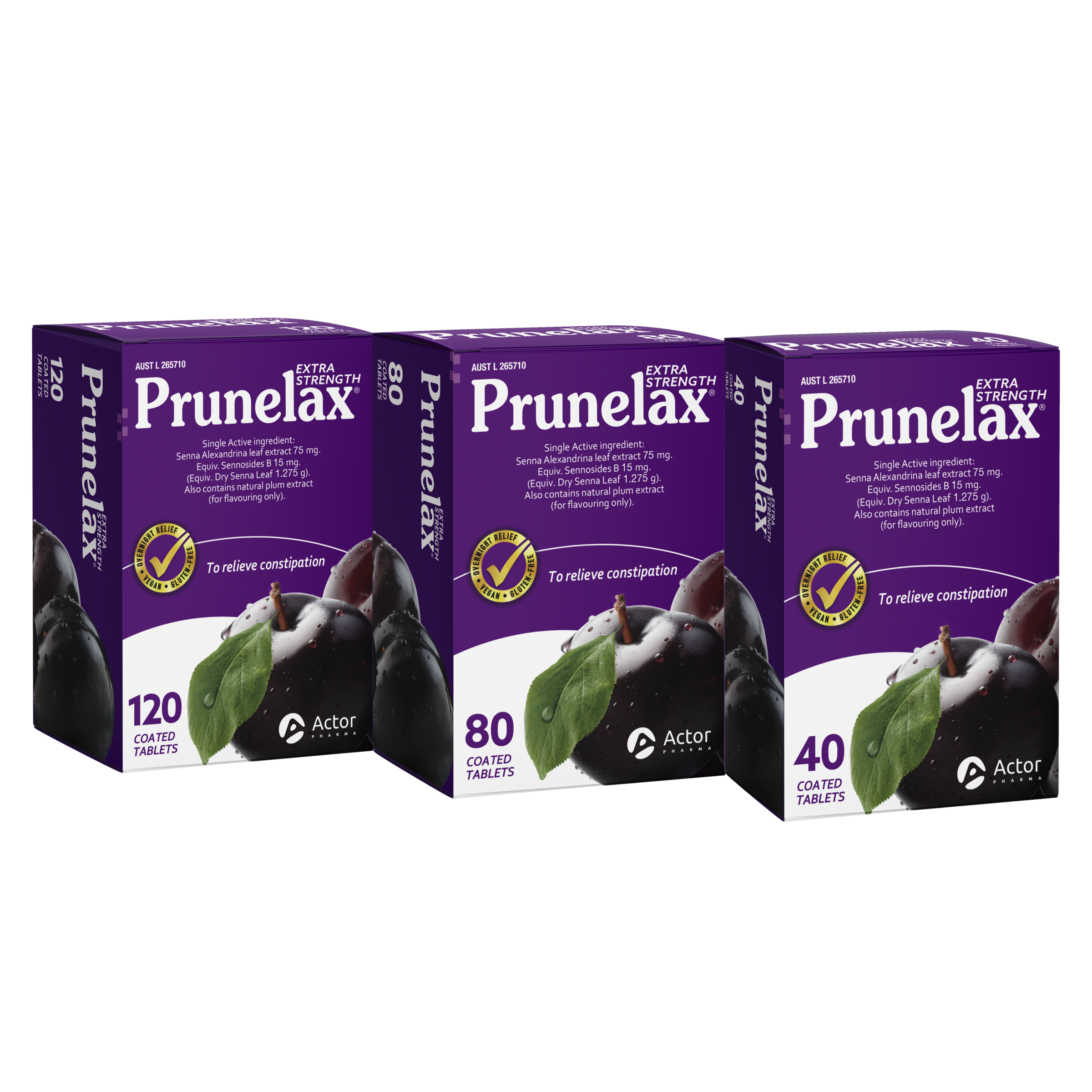 PRUNELAX EXTRA STRENGTH 40 TABLETS - Image 3