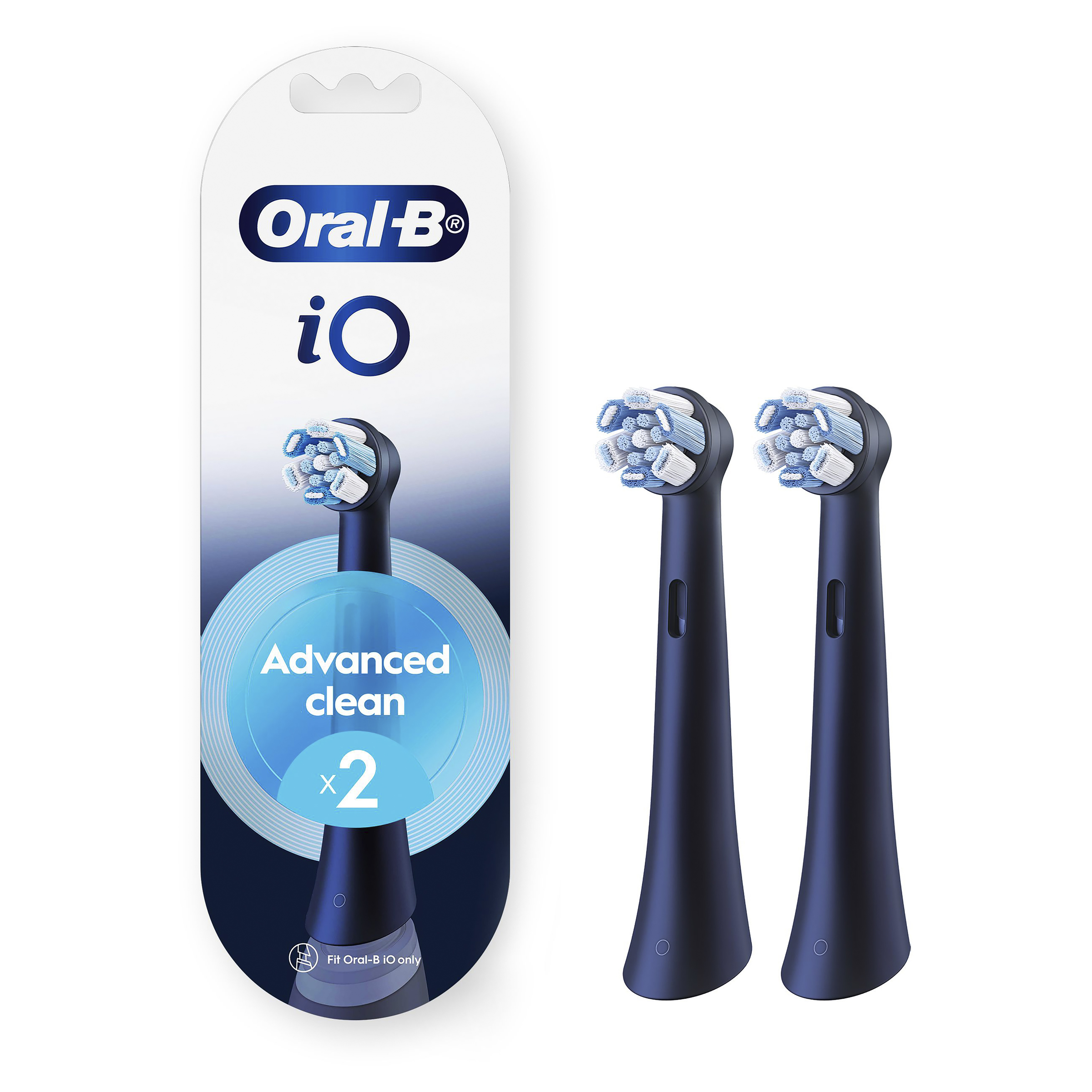 ORAL-B IO ULTIMATE CLEAN BLACK REPLACEMENT HEADS 2 PACK - Image 11