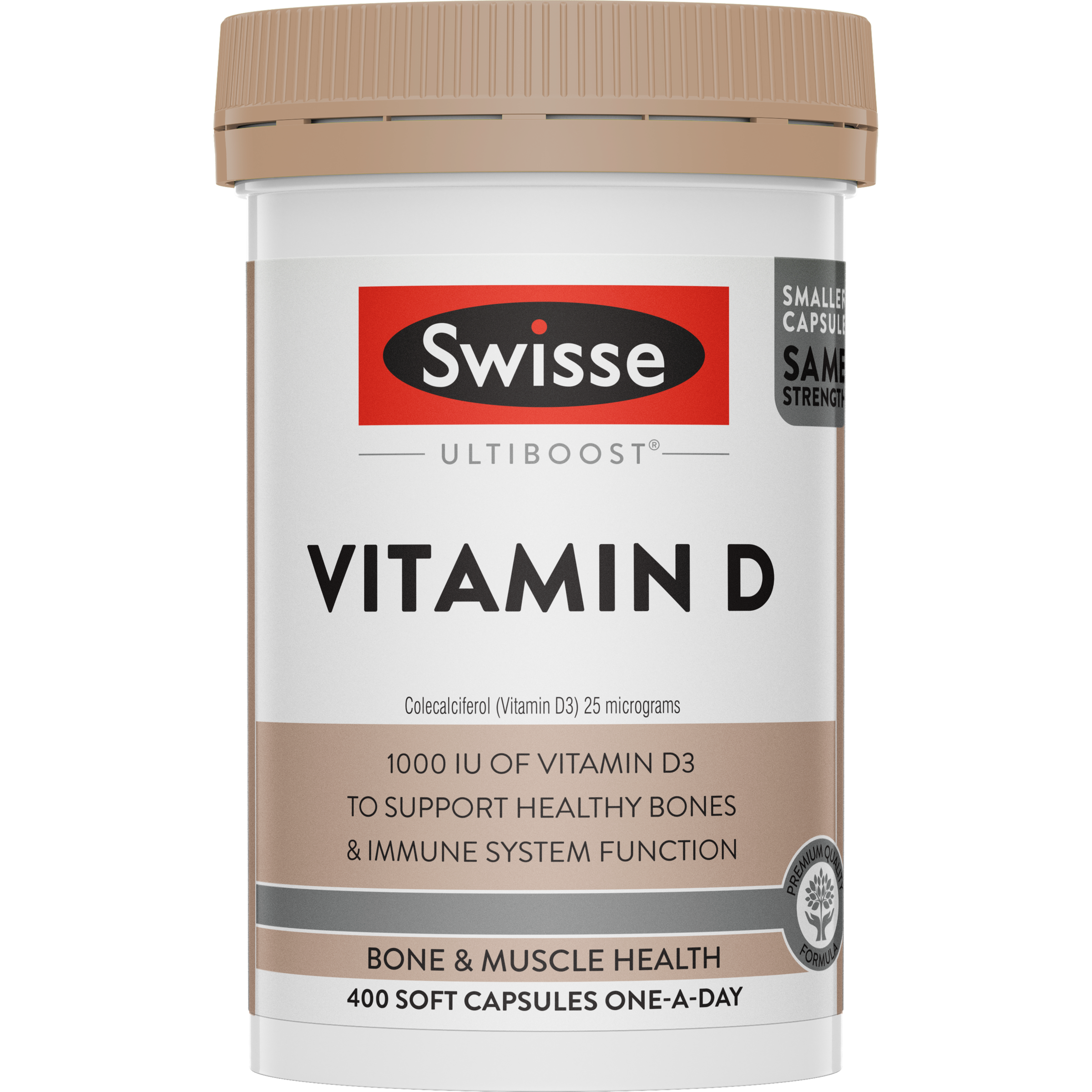 SWISSE ULTIBOOST  VITAMIN D 400 CAPSULES