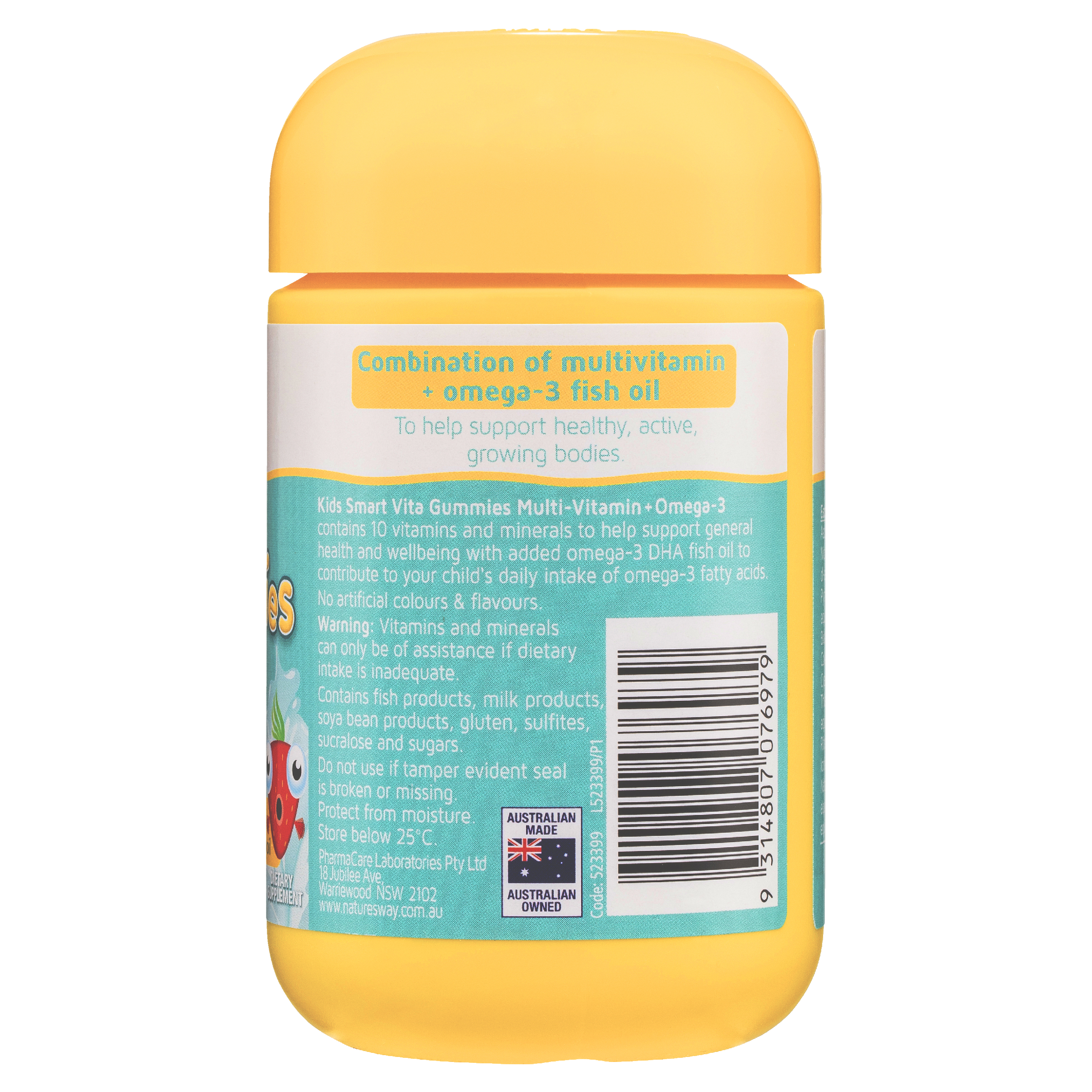NATURES WAY KIDS SMART VITA GUMMIES OMEGA-3 + MULTI 50 - Image 3