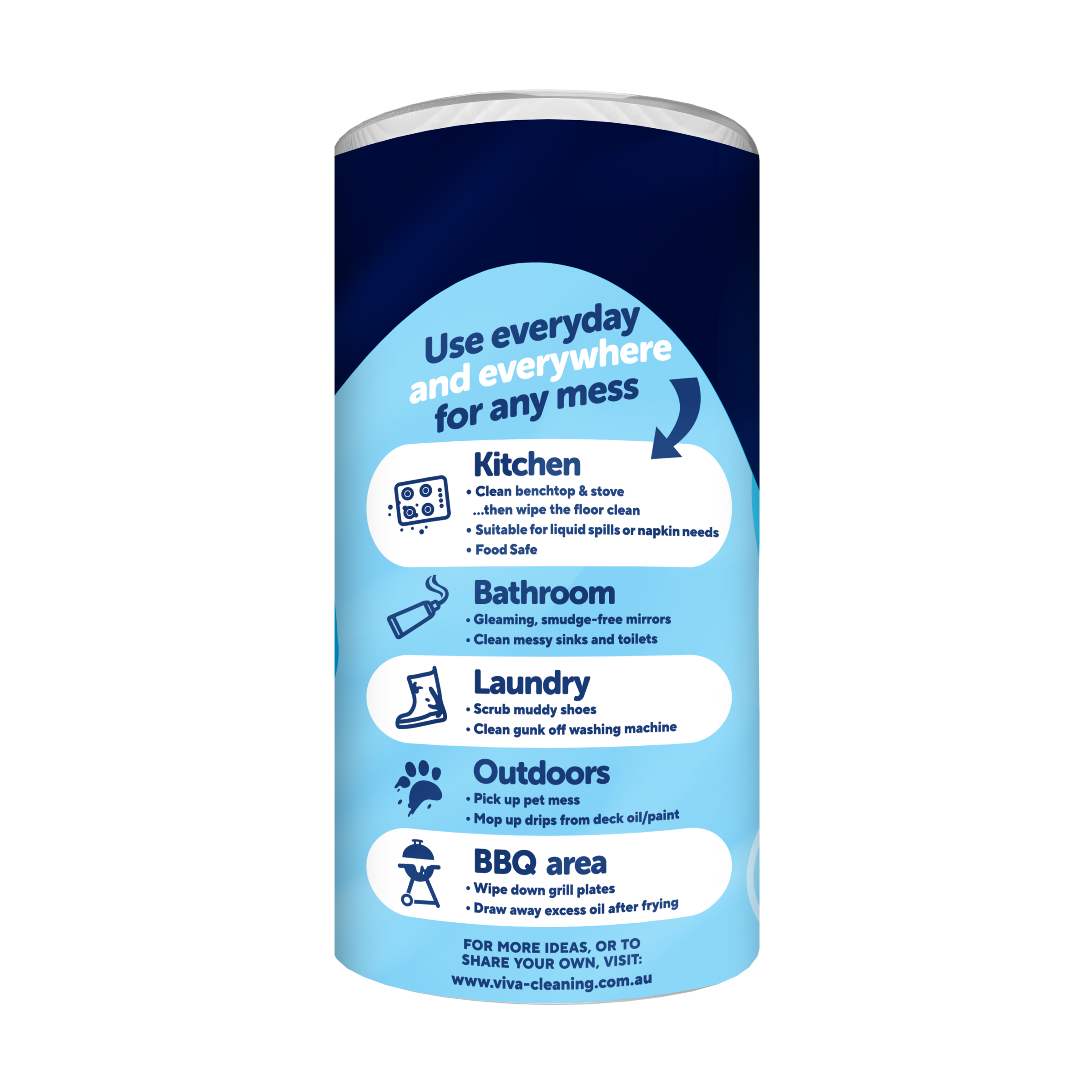 KLEENEX VIVA PAPER TOWEL 60 SHEETS 2 PACK - Image 3