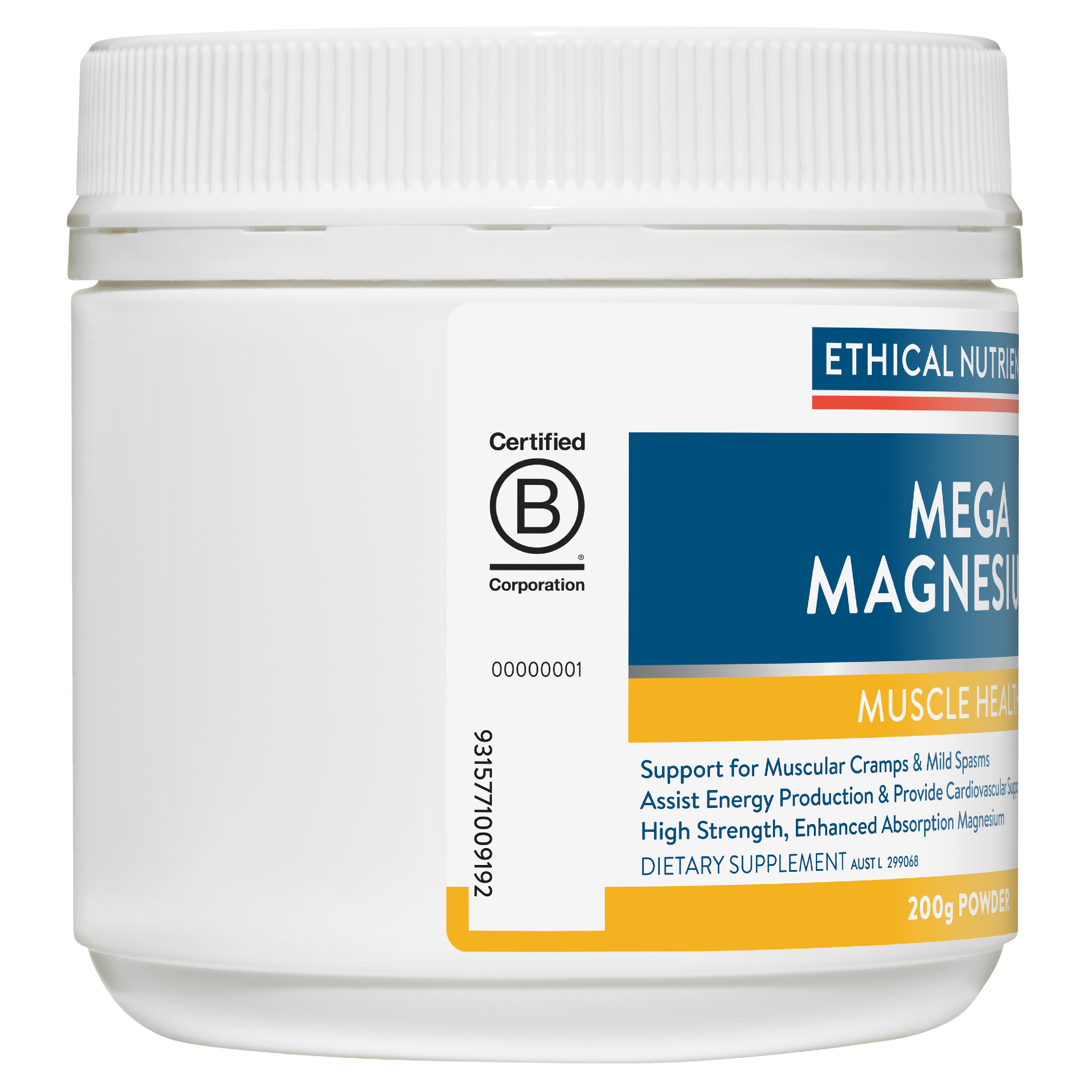 ETHICAL NUTRIENTS MEGA MAGNESIUM CITRUS POWDER 450G - Image 4
