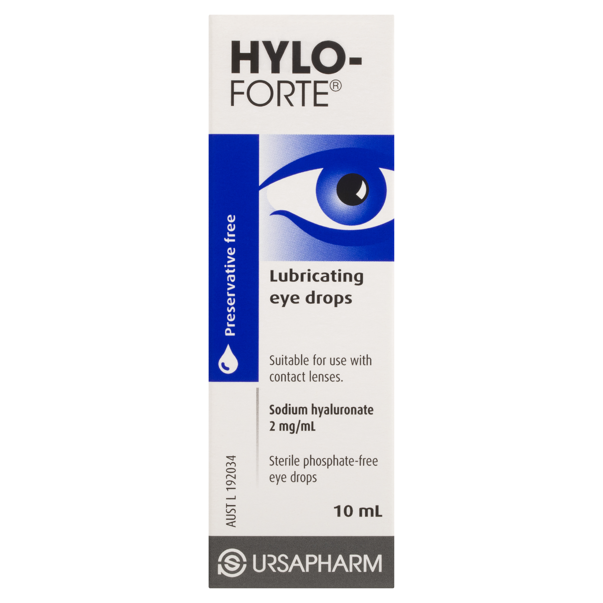 HYLO FORTE LUBRICANT EYE DROPS 10ML - Image 4